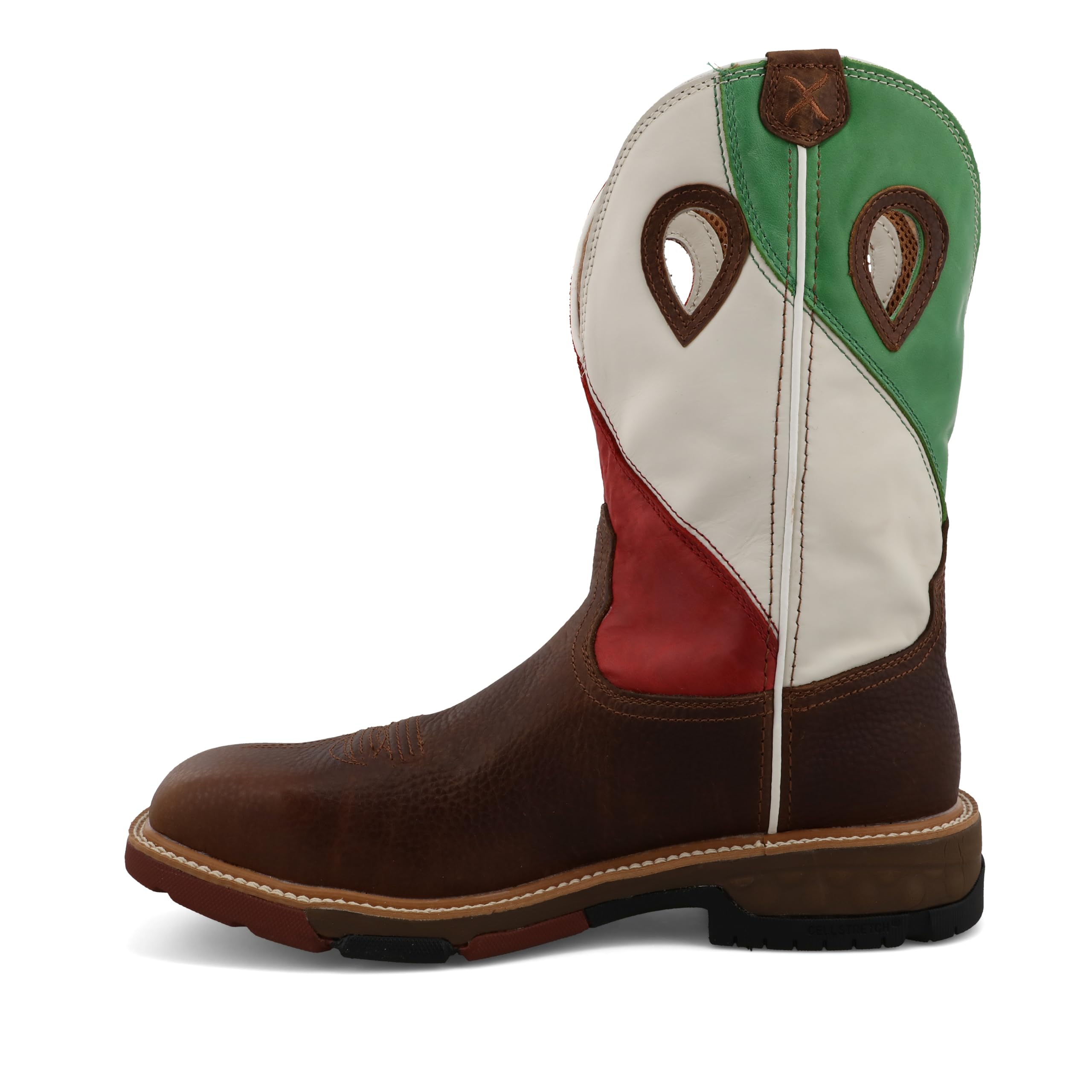Twisted X Men's Comfortable Western Work Boots - Durable Leather Cowboy Boots for Ranch, Construction & Outdoor Work | Perfect for Ranchers, Farmers & Laborers
