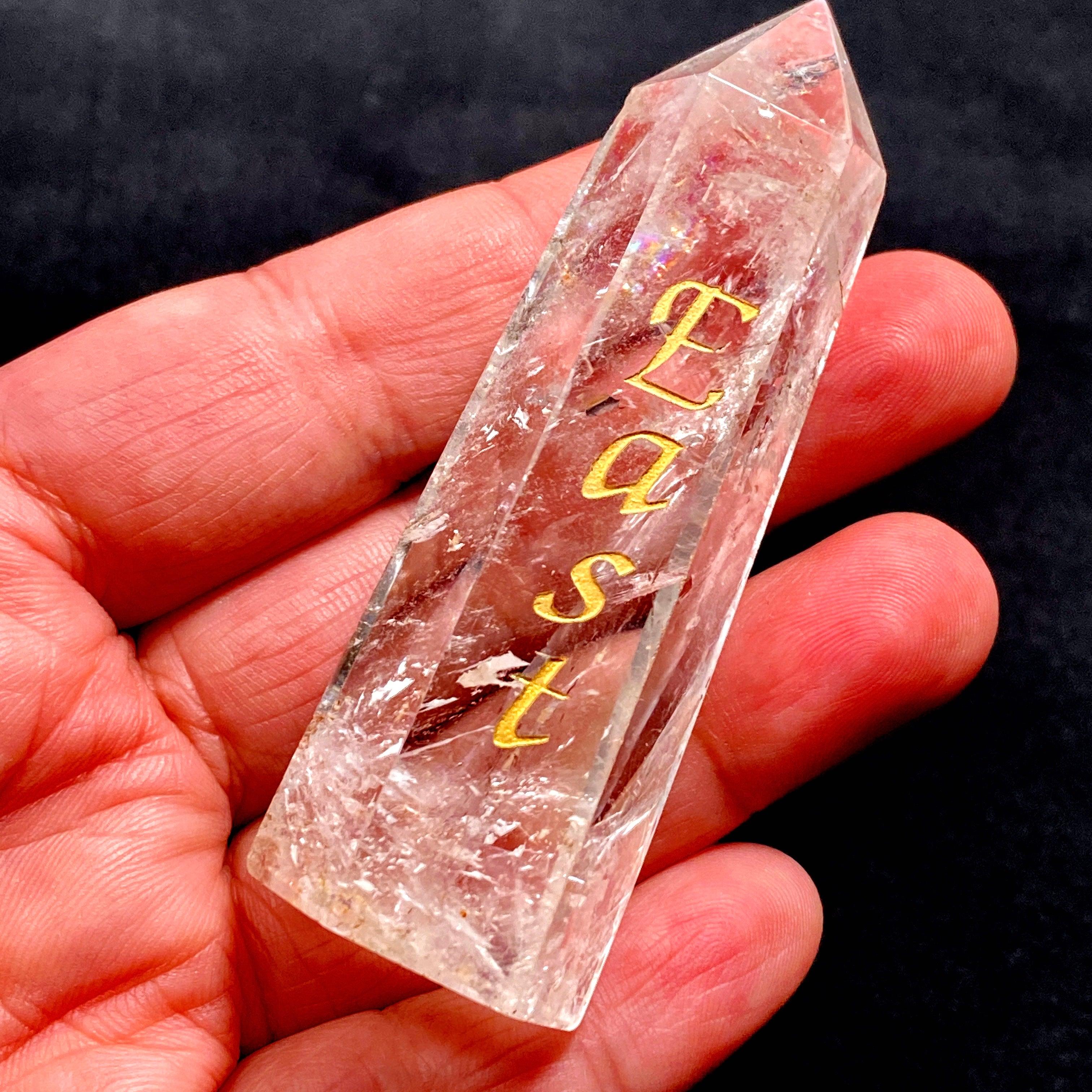 Natural Clear Quartz Crystal Points - Healing Stones for Meditation, Energy Cleansing & Chakra Balancing - Perfect for Home Decor, Yoga & Spiritual Practices