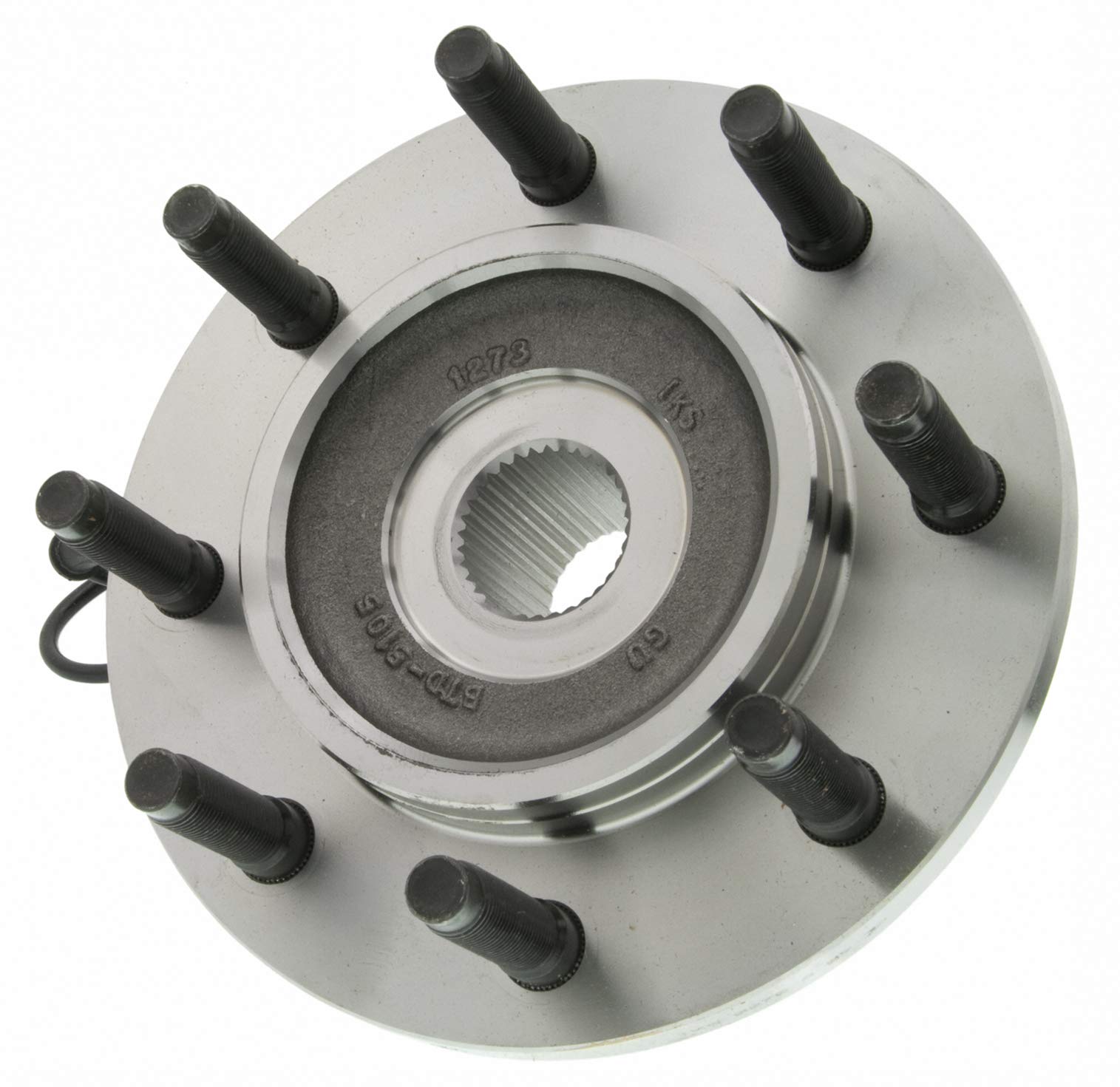 MOOG 515101 Wheel Bearing and Hub Assembly Replacement for 2003-2018 Dodge Ram 2500 3500 - Front Driver & Passenger Side - Heavy Duty Truck Parts for Off-Road & Towing