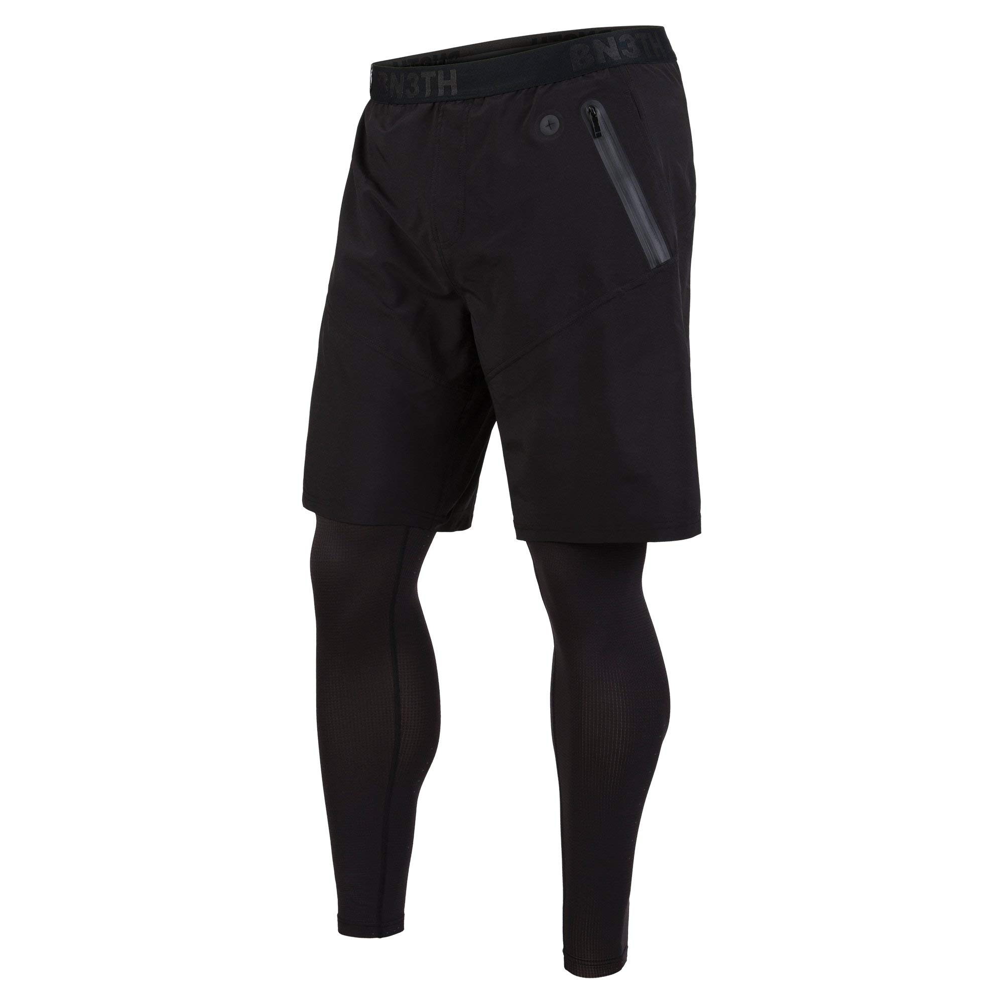 BN3TH Men's Pro 2N1 Performance Underwear with Built-in Liner - Moisture Wicking & Odor Control for Sports, Hiking & Everyday Comfort