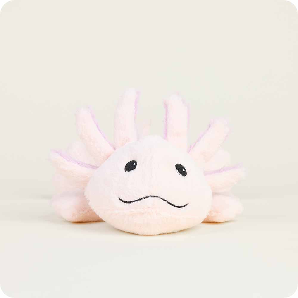 Pink Axolotl Warmies - Soft Microwavable Stuffed Animal for Kids & Adults | Perfect for Stress Relief, Anxiety Comfort & Warmth | Cute Plush Toy Gift for Christmas, Birthday & Relaxation