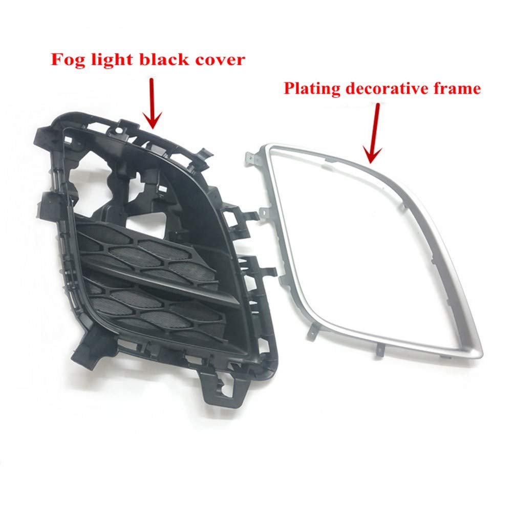 Replacement Front Driving/Fog Light Cover Grille Trim for Mazda CX-7 2009-2011 - Durable Protection & Enhanced Style for Off-Road & City Driving