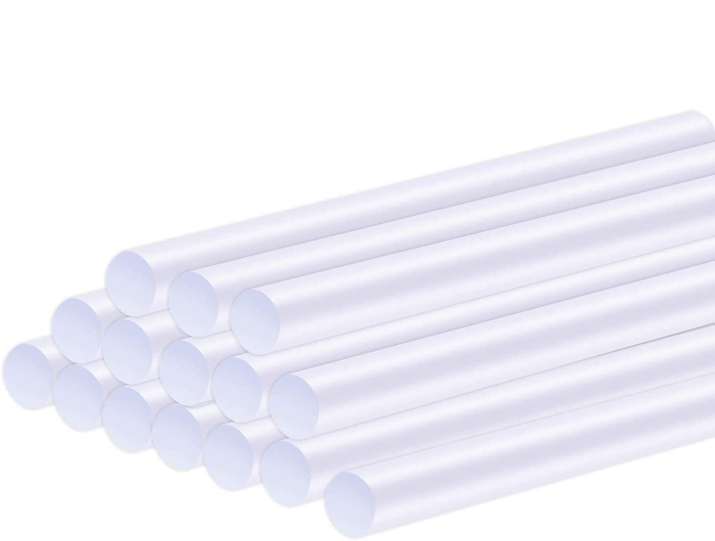 CLAPONE 20 Pcs Clear Hot Melt Glue Sticks for 20W Mini Glue Gun - No Stringing Adhesive for Arts, Crafts & DIY Projects - Perfect for Scrapbooking, Home Decor, School Projects & EVA Foam Bonding