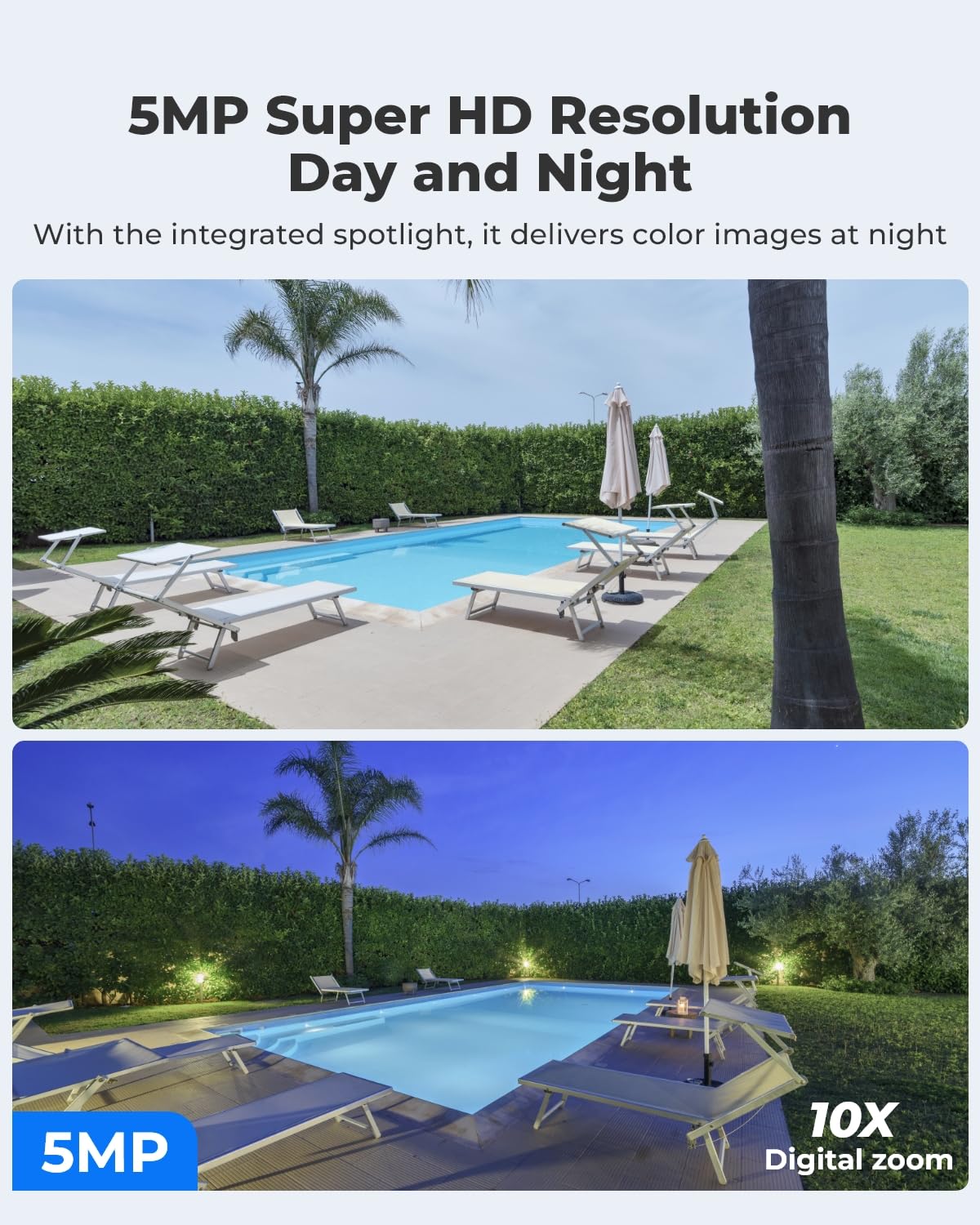 Reolink 4G/3G LTE Wireless Outdoor Security Camera with Solar Power - 360° Pan Tilt, 2K+ Color Night Vision, Smart Person/Vehicle Detection, No WiFi Needed - Ideal for Home, Farm & Business Surveillance (5MP)