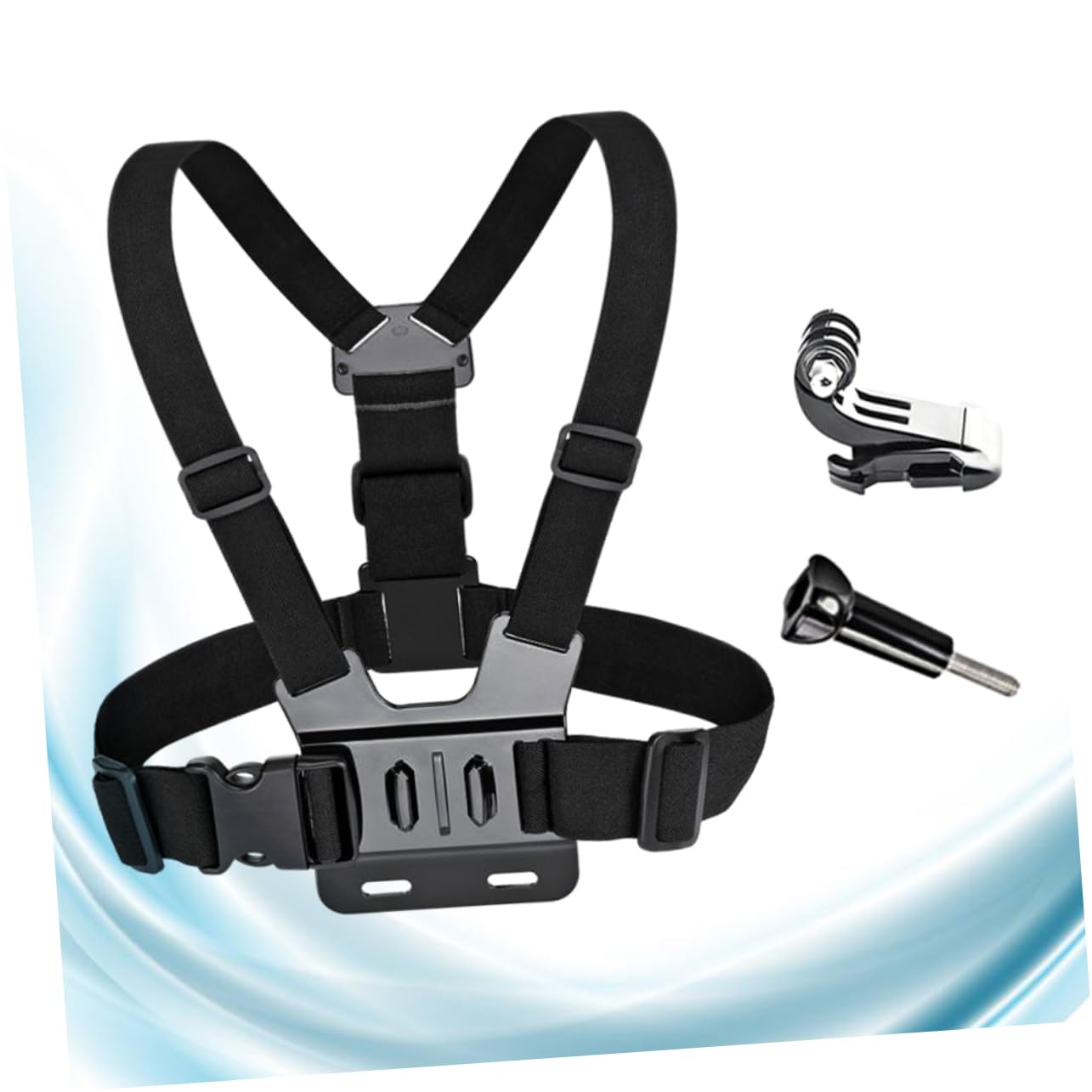 Artibetter 2-Pack Breast Tape & Chest Strap for GoPro Hero 4/3+/3/2/1 - Sports Camera Accessories for Hands-Free Action Shots During Running, Cycling & Outdoor Adventures