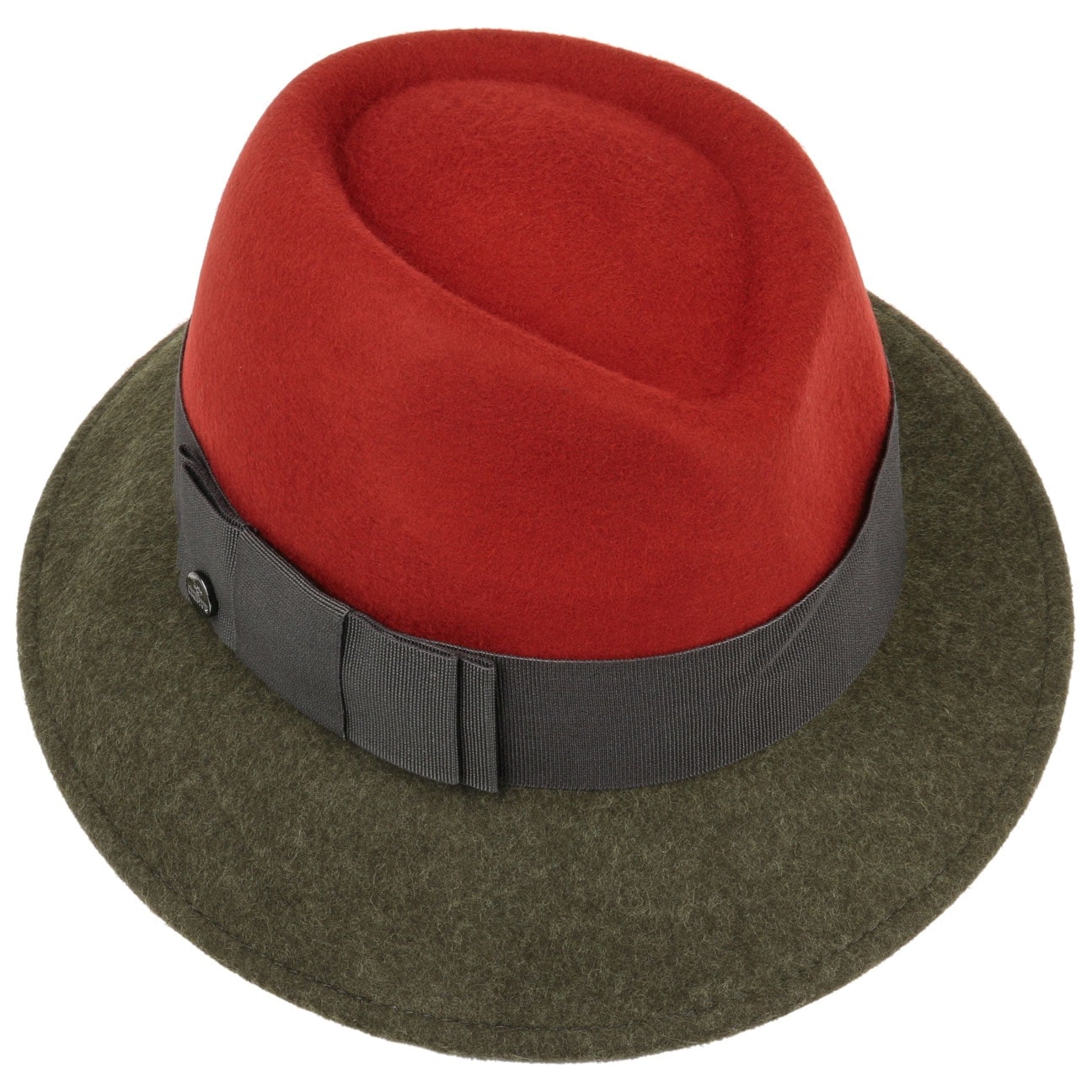 Lierys Asym Twotone Wool Felt Hat - Stylish Winter Fashion Accessory for Women | Perfect for Outdoor Events, Travel & Cold Weather