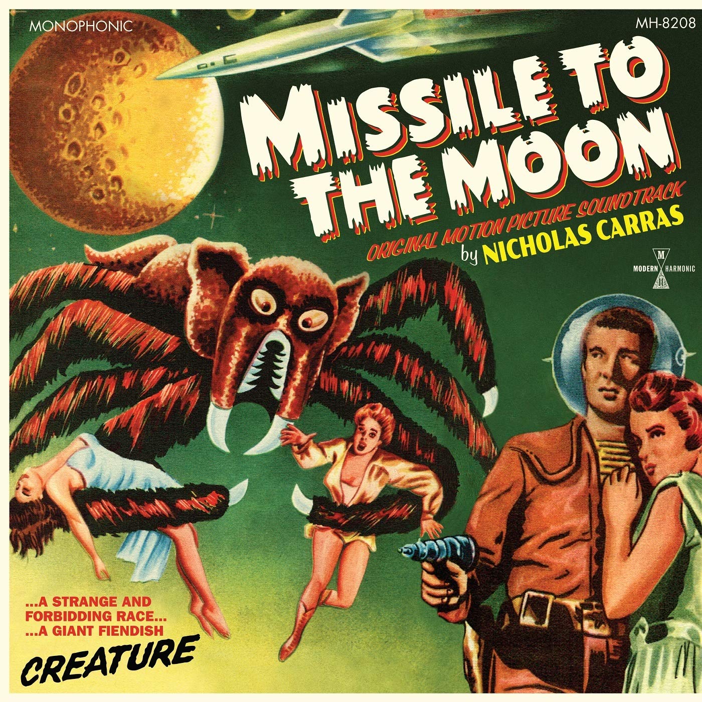 Missile To The Moon Original Motion Picture Soundtrack (Limited Edition Red Vinyl) - Perfect for Vinyl Collectors and Movie Enthusiasts