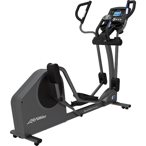 Life Fitness E3 Cross Trainer - Premium Elliptical Machine for Home Gym, Low-Impact Cardio Workout - Perfect for Weight Loss & Full-Body Training