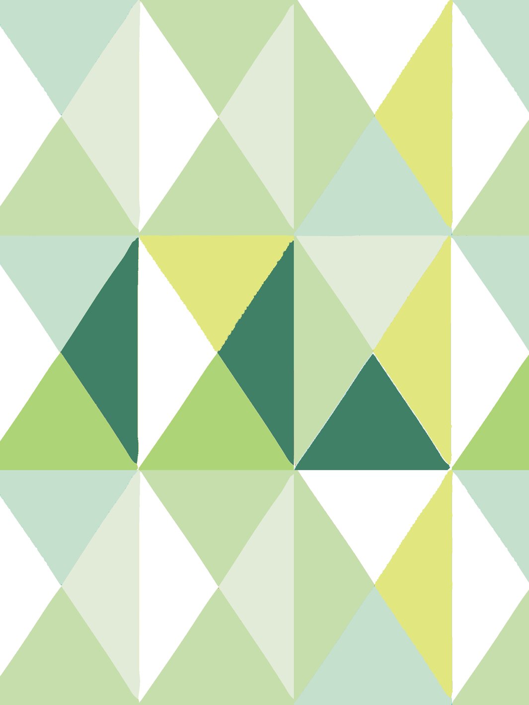Fisher Price™ 'Geo' Wallpaper in Green - Modern Geometric Peel and Stick Wallpaper for Nursery, Kids Room & Home Decor