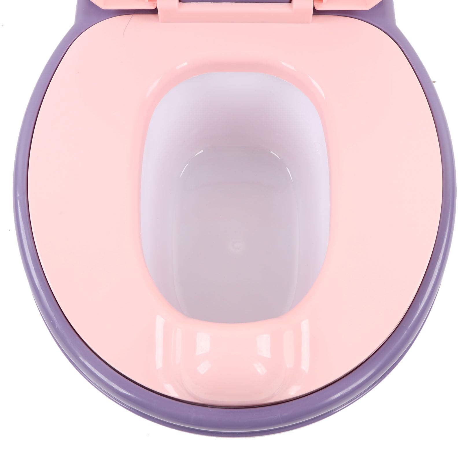 **Large Baby Potty Training Toilet for Toddlers - Detachable Universal Potty Seat for Boys & Girls (Pink) - Ideal for Home, Travel & Daycare Use**