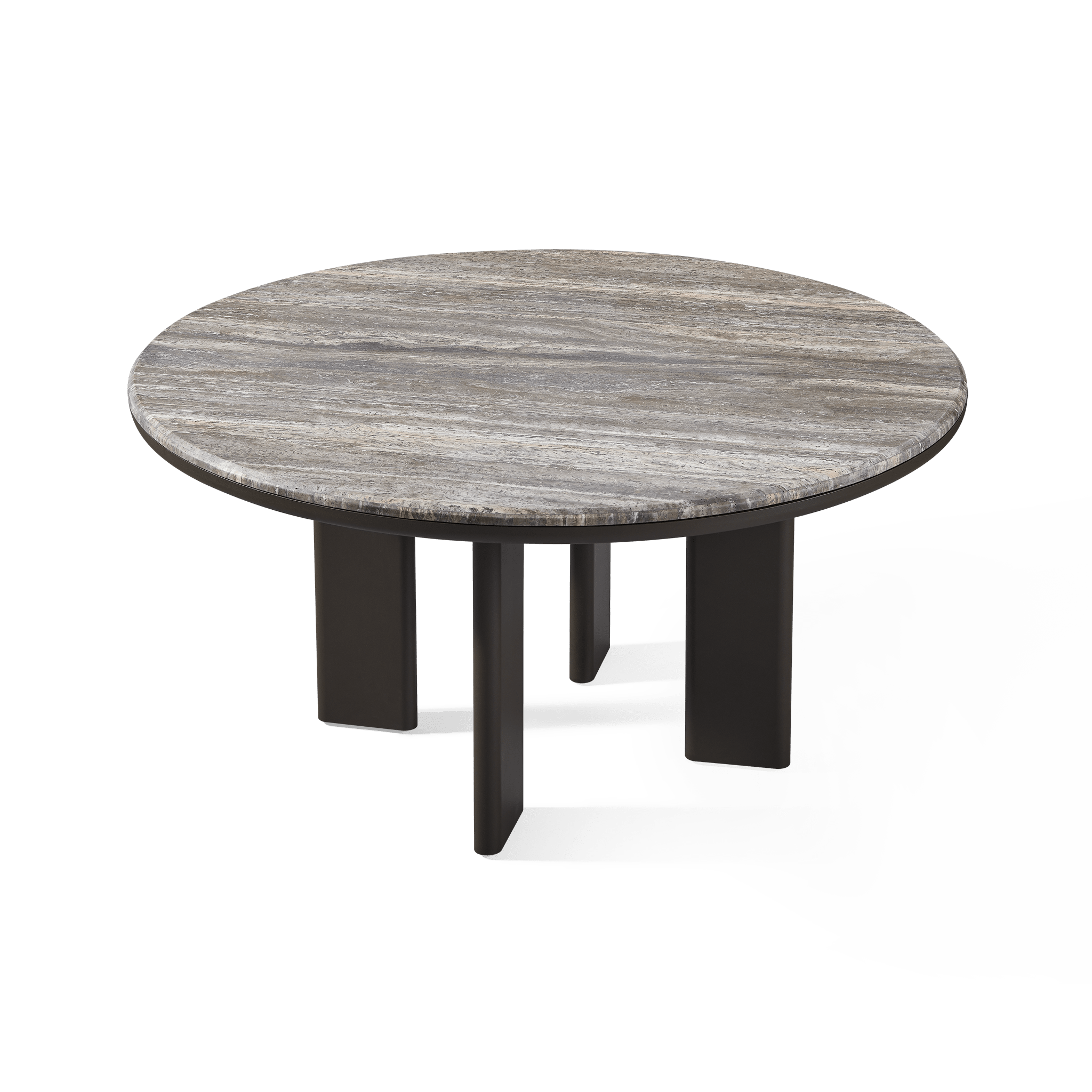 Round Aluminum Dining Table 60 Inch - Outdoor Patio Furniture for Poolside, Garden & Backyard Gatherings