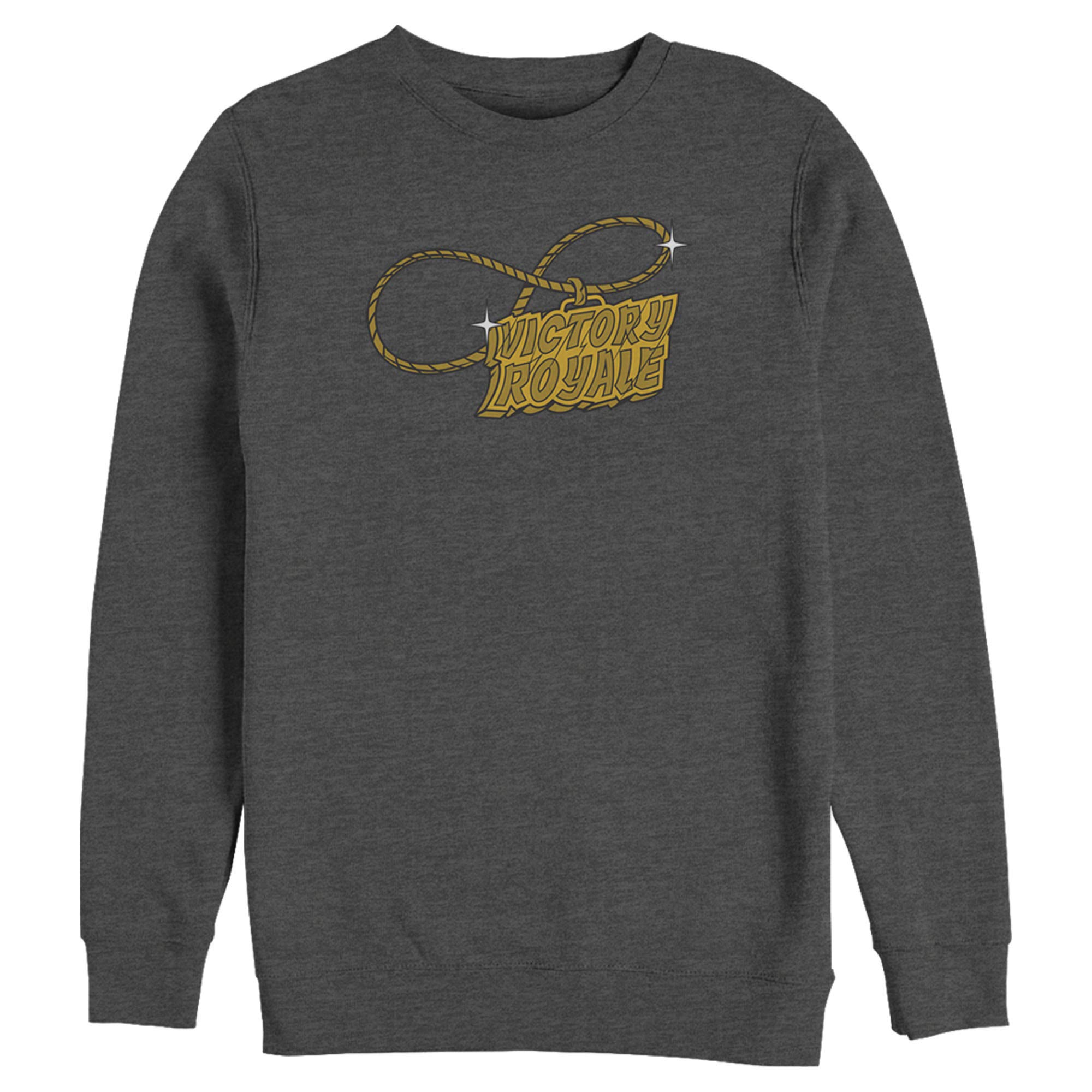 Men's Fortnite Victory Royale Gold Chain Graphic Hoodie Sweatshirt | Gaming Merchandise for Fans | Perfect for Cosplay, Gaming Events & Casual Wear
