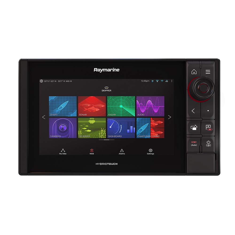 Axiom Pro 9S GPS Chartplotter with Navionics+ Charts for Central & South America - Perfect for Marine Navigation, Fishing & Boating Adventures