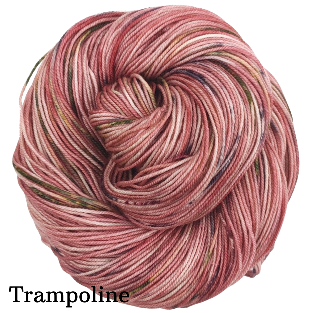 Knitcircus Yarns: Premium Heirloom Speckled Skeins - Hand-Dyed Ready-to-Ship Yarn for Knitting & Crocheting | Perfect for Scarves, Sweaters & DIY Crafts