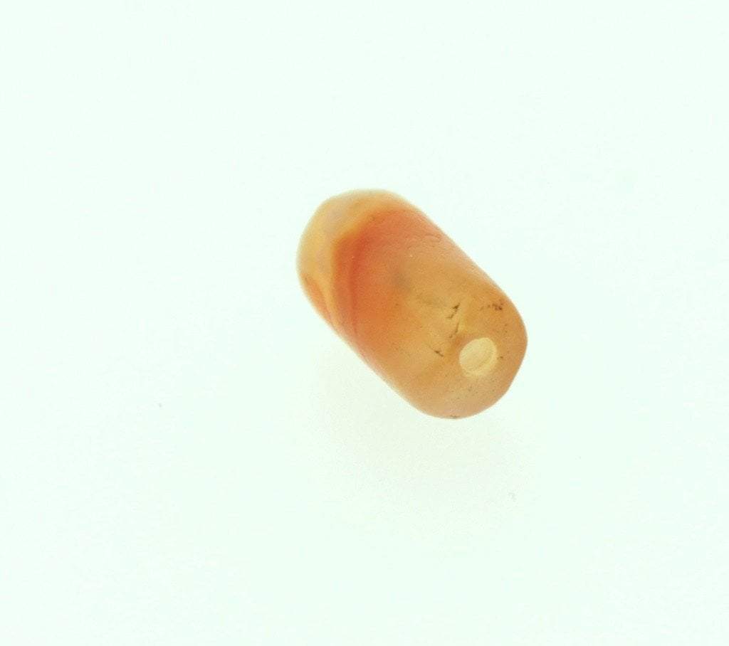 Authentic Ancient Carnelian Chipped Ghost Bead - Genuine Healing Stone for Jewelry Making, Meditation & Spiritual Protection | Perfect for Wiccan, Pagan & Crystal Healing Practices