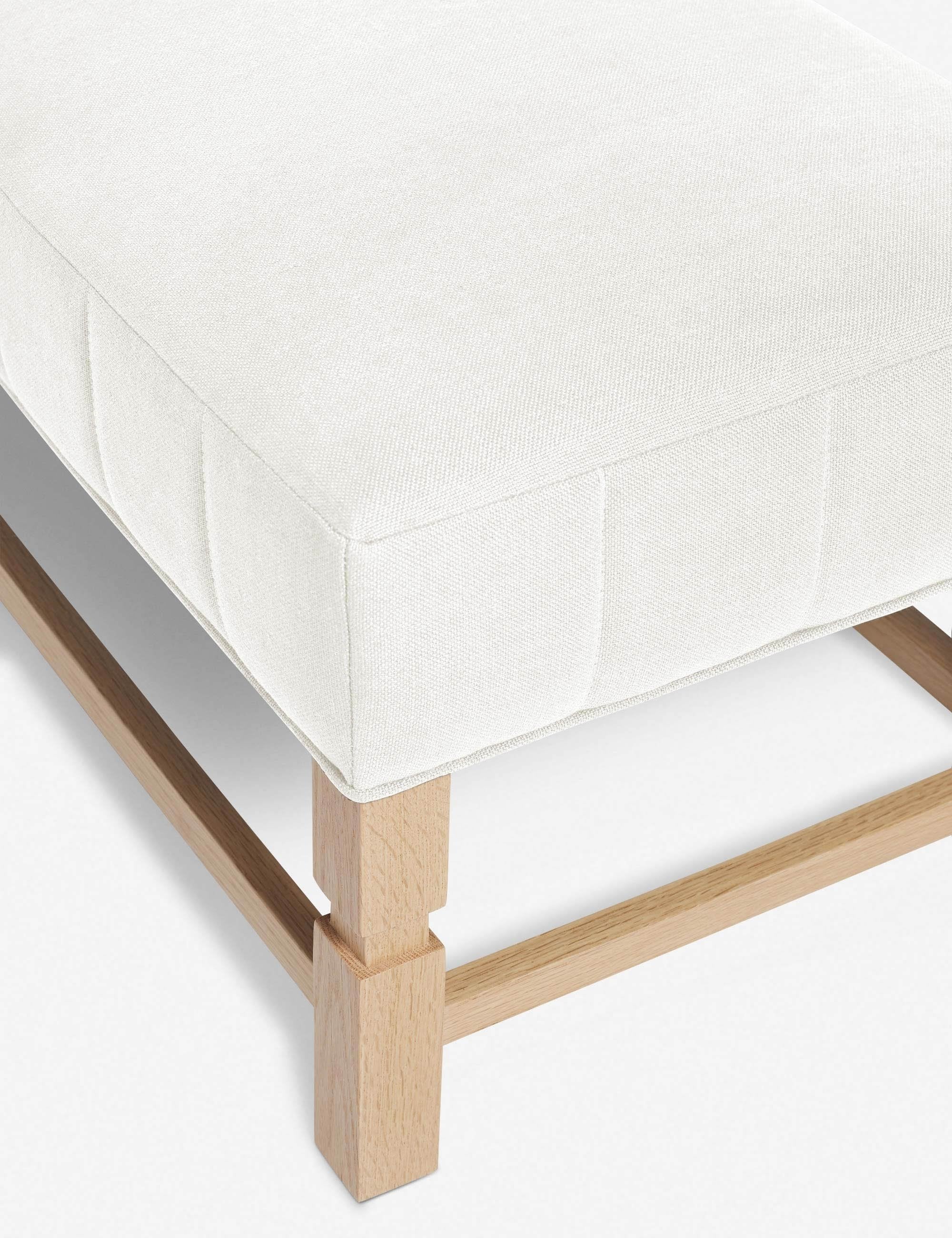 Ambleside Bench by Ginny Macdonald - Handcrafted Wooden Entryway Bench with Storage | Perfect for Hallway, Living Room & Bedroom Décor