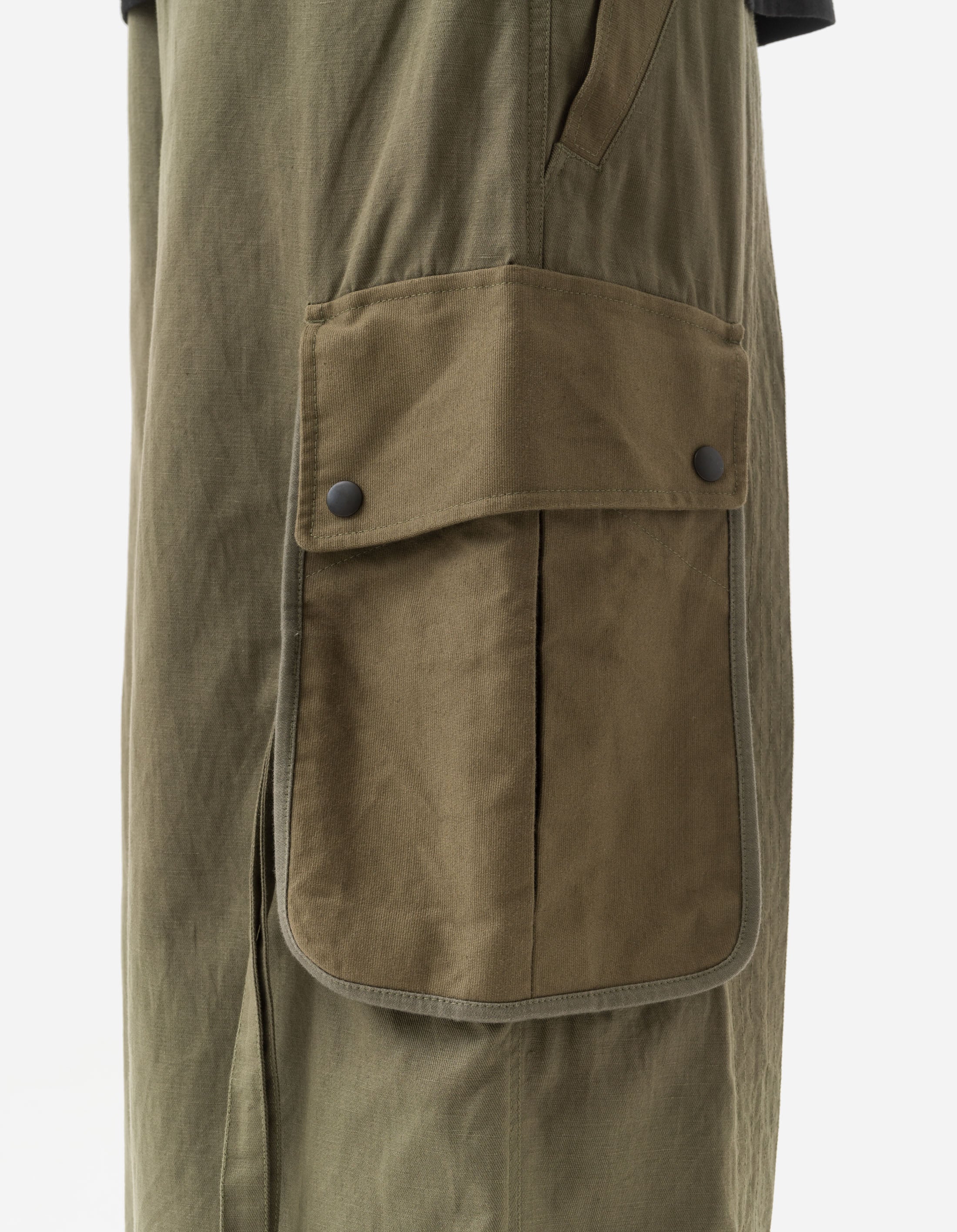 M42 Hakama Cropped Track Pants for Women - Olive Green Athletic Joggers | Perfect for Yoga, Running & Streetwear Fashion