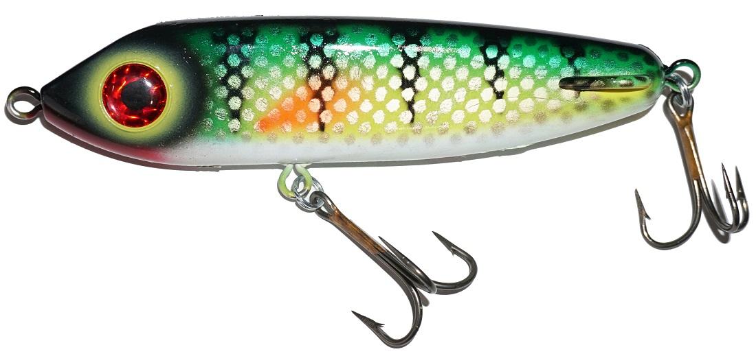 Drifter 6 Hellhound Glide Bait Fishing Lure - Topwater Bass Fishing Bait for Freshwater & Saltwater - Perfect for Kayak Fishing and Shore Casting