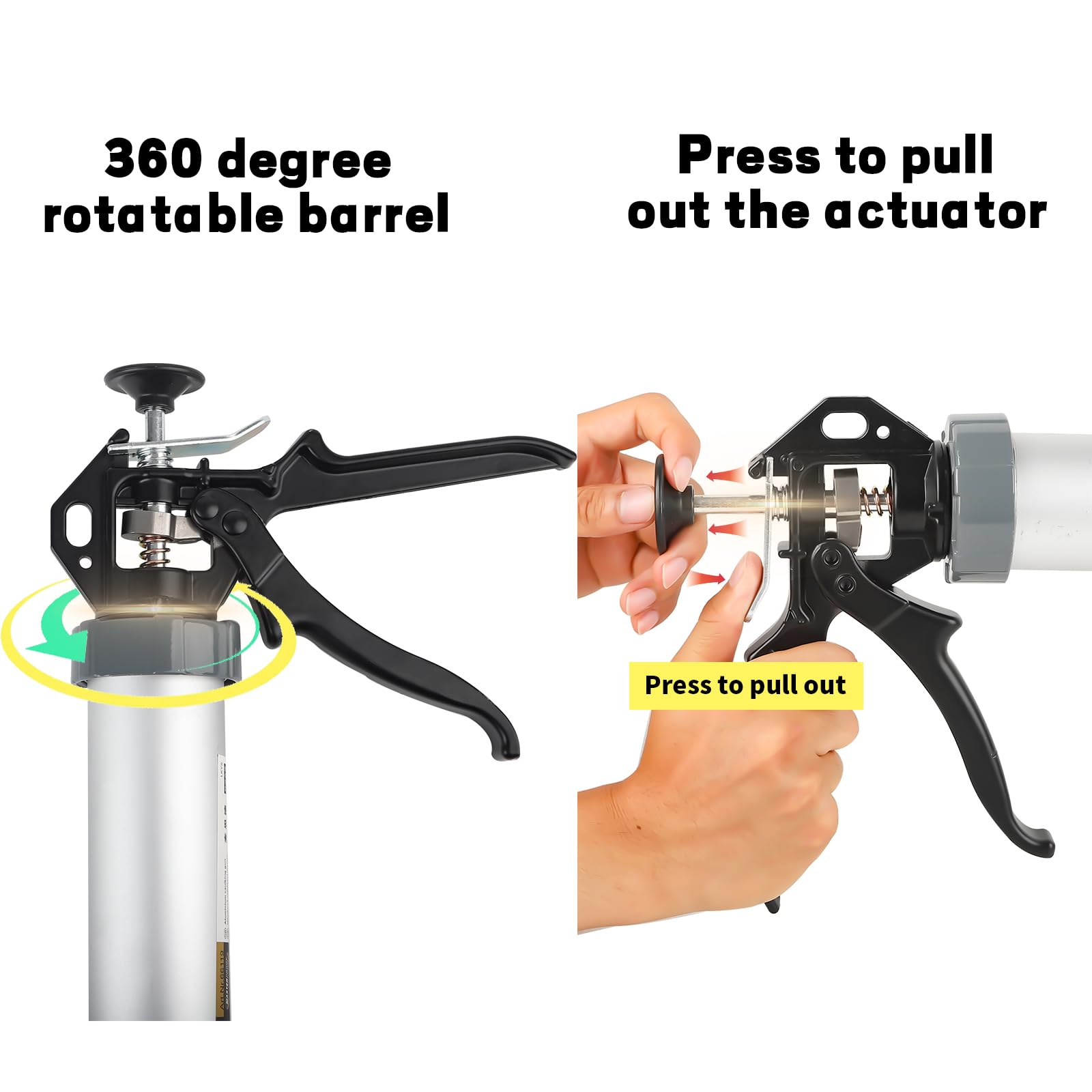 Griiyakii Clay Extruder Tool - 14 Different Plates for Sculpting & Crafting, Handheld Clay Extrusion Gun for Pottery, Ceramics & DIY Art Projects - Perfect for Artists, Teachers & Hobbyists