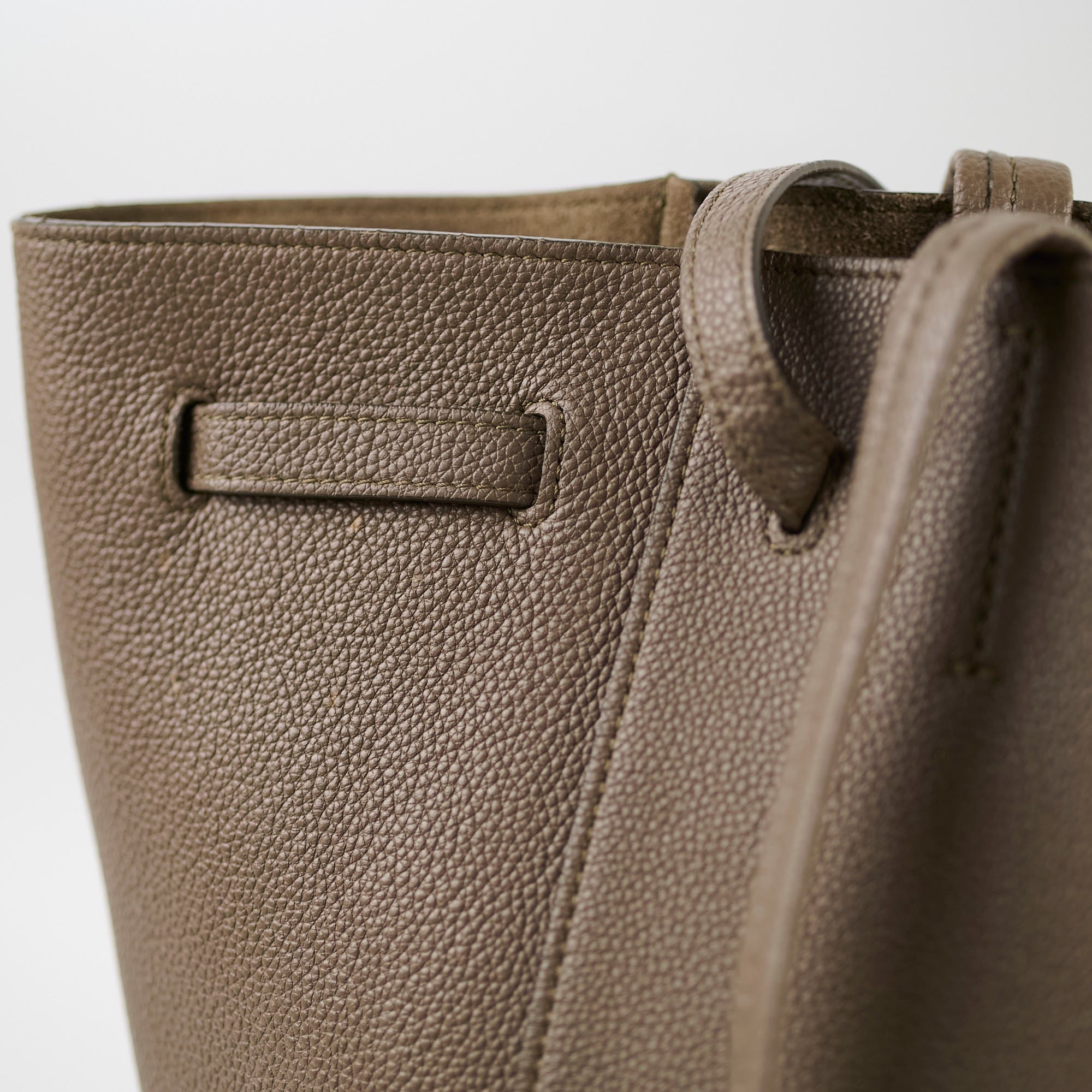 Celine Phantom Tote Bag in Grey | Luxury Leather Handbag for Women | Perfect for Work, Travel & Everyday Use