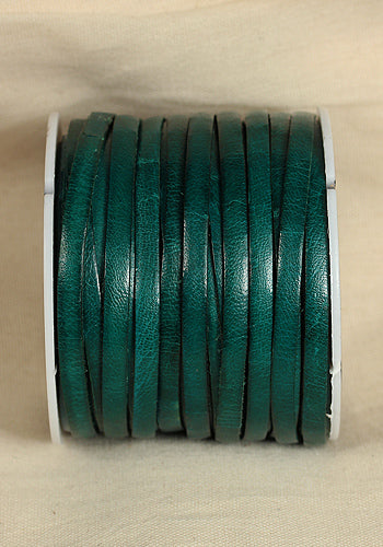 Premium Full Grain Leather Braided Strap Watch Band 25mm Green - Perfect for Dress Watches, Business Attire & Formal Occasions