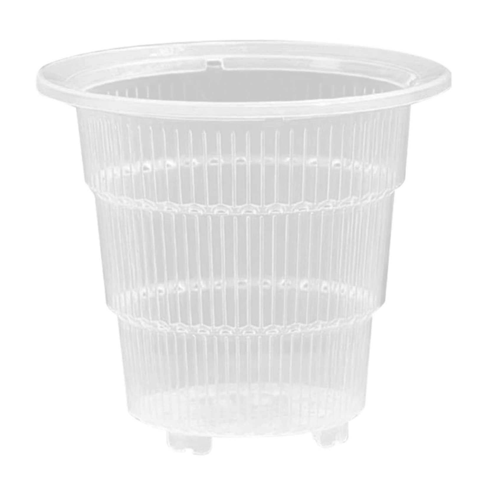 Breathable Clear Orchid Pots for Gardening & Home Decor