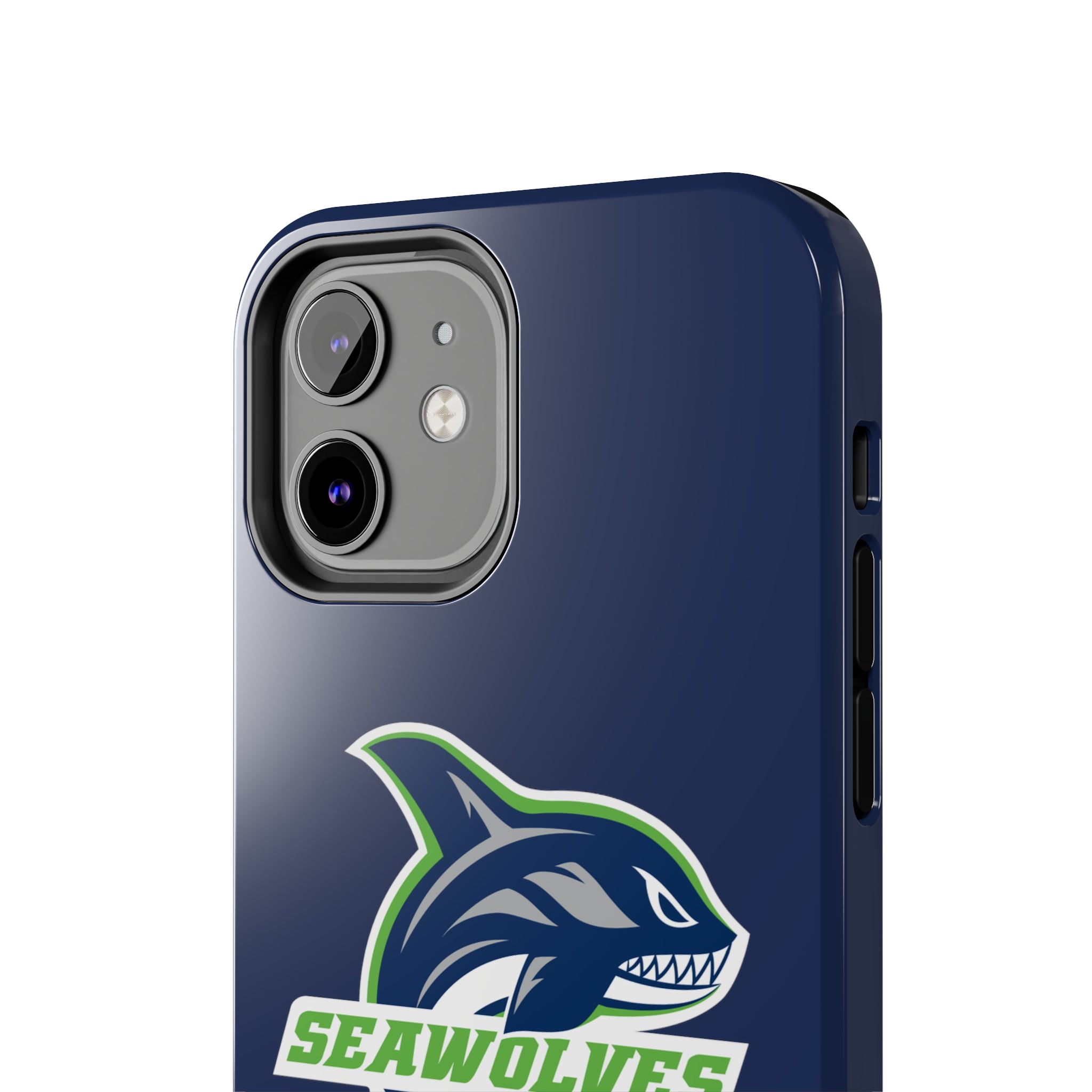 Seawolves Navy Rugged Phone Case - Shockproof & Durable Protection for iPhone & Samsung - Perfect for Outdoor Adventures, Work & Daily Use