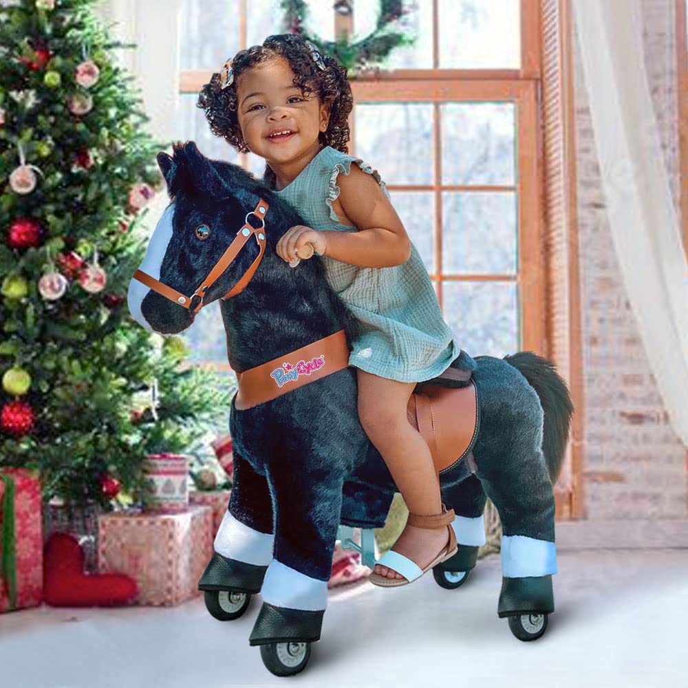 **PonyCycle Classic Rocking Horse Toy for Kids Ages 3-5 - 30