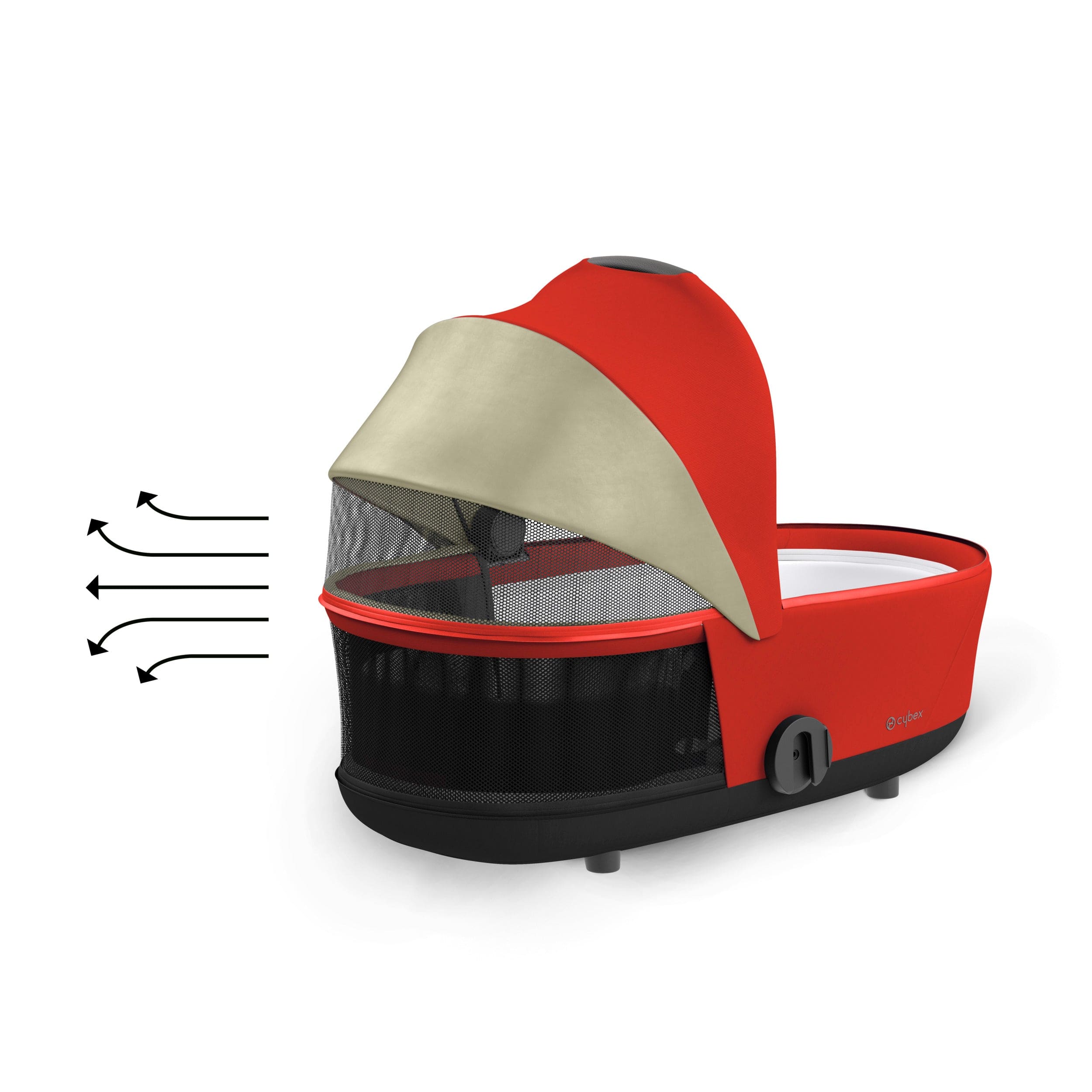 Cybex Mios 3 Lux Carry Cot - Premium Baby Stroller Bassinet for Newborns | Lightweight & Compact for Travel, Shopping & Outdoor Adventures