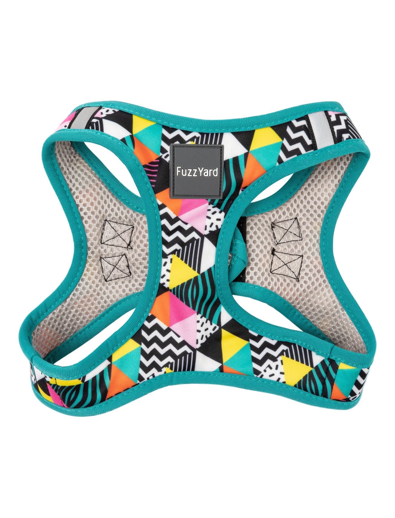 FuzzYard Step-in Dog Harness - No Pull, Adjustable & Reflective (5 Sizes) - Perfect for Walking, Training & Outdoor Adventures