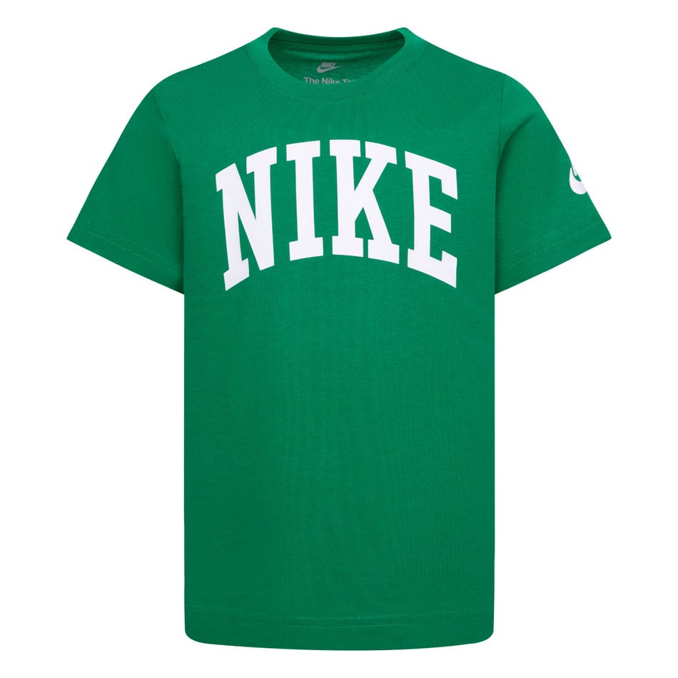 Nike Kids' Seasonal Green Jersey Tee - Comfortable & Stylish Youth Basketball Shirt for School, Sports & Casual Wear