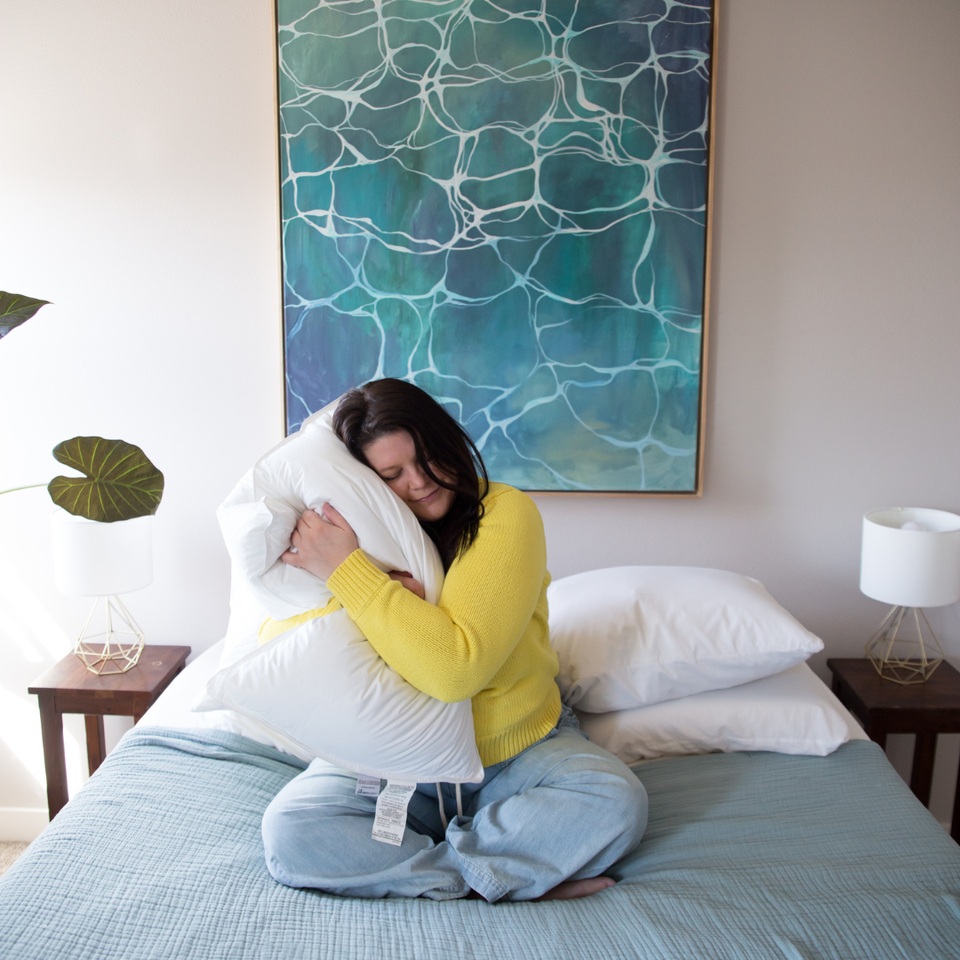 Envirosleep Dream Surrender Polyester Pillow - Medium Support for Side & Back Sleepers | Perfect for Home, Travel & Office Use