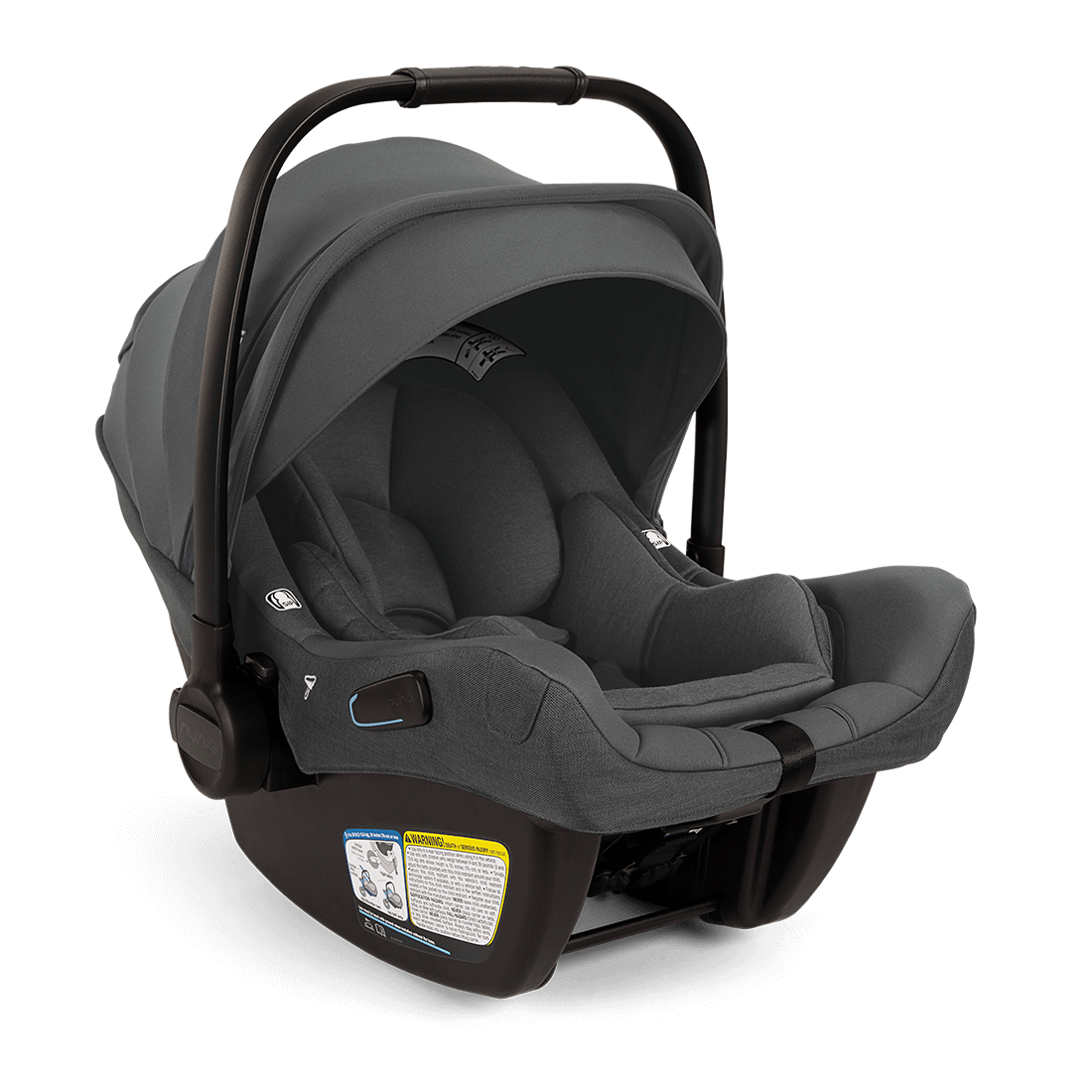 Nuna PIPA Aire RX Infant Car Seat with PIPA RELX Base - Lightweight, Safe & Comfortable Baby Car Seat for Newborns to 35 lbs - Perfect for Travel, Daily Commutes & Family Road Trips