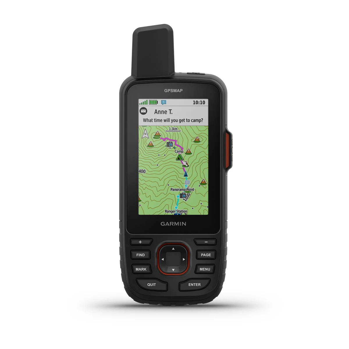 Garmin GPSMAP 67i Handheld GPS with Satellite Communicator - Two-Way Messaging, Preloaded Topo Maps, Long Battery Life for Hiking, Camping & Outdoor Adventures
