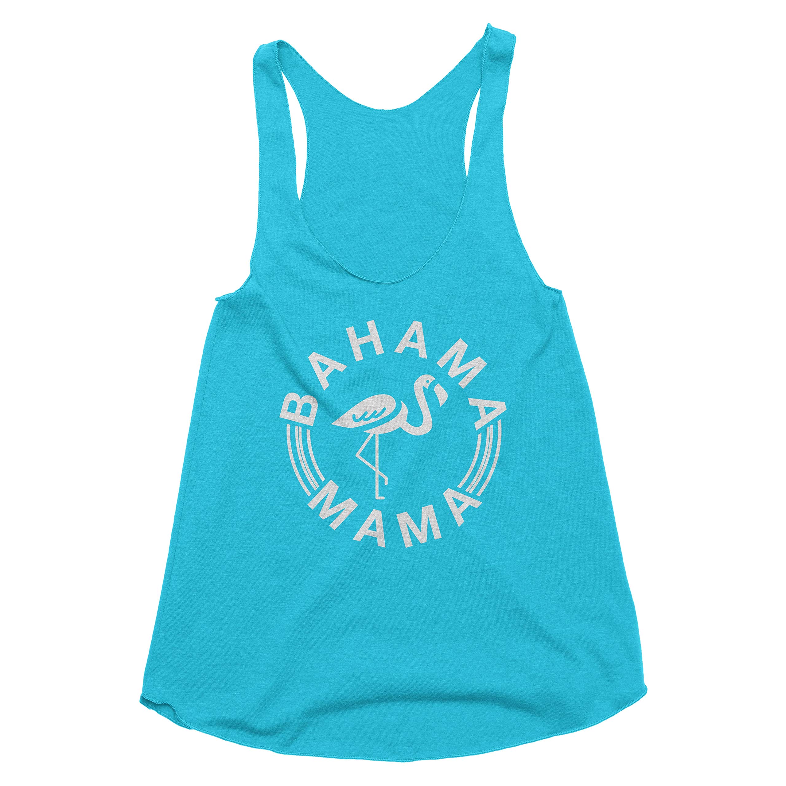 Spunky Pineapple Bahama Mama Cruise Vacation Beach Tank Top - Women's Cute Summer Casual T-Shirt for Tropical Vacations, Beach Parties & Cruise Getaways