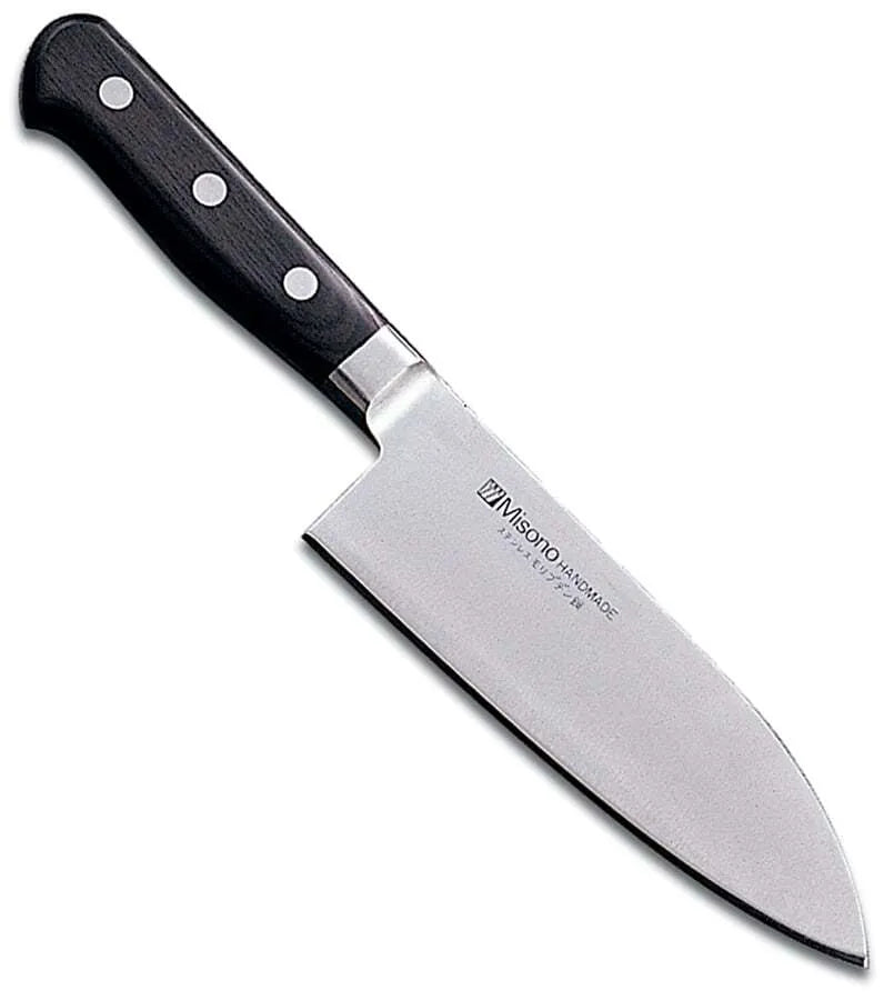 Misono Molybdenum Steel Western Deba Knife - Professional Japanese Kitchen Knife for Sushi, Fish Filleting & Meat Cutting - Sharp Durable Chef Knife for Home & Restaurant Use