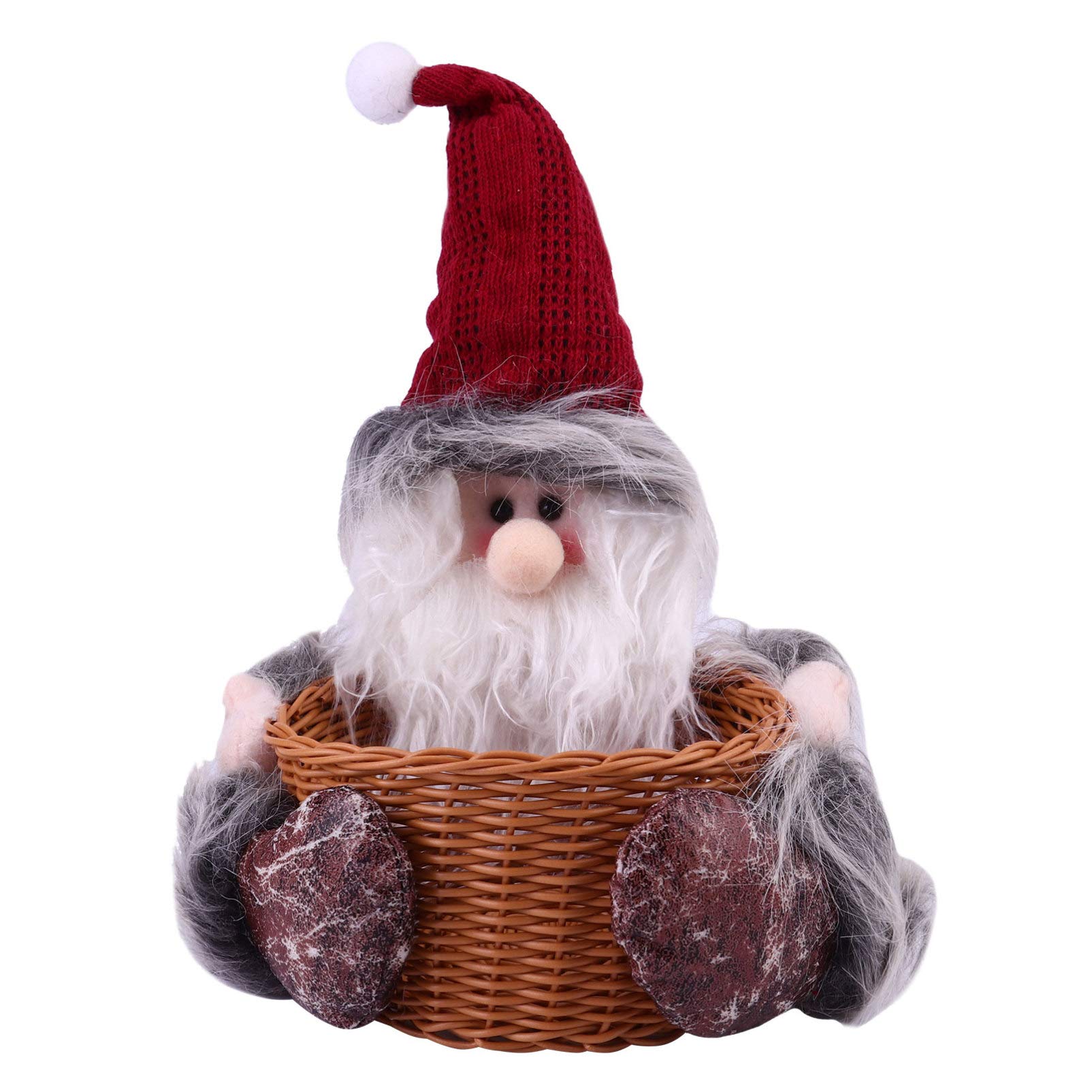 DOITOOL Christmas Fruit Storage Basket - Candy Holder, Household Organizer, Party Decor - Perfect for Holiday Gifts, Kitchen Storage & Festive Decorations