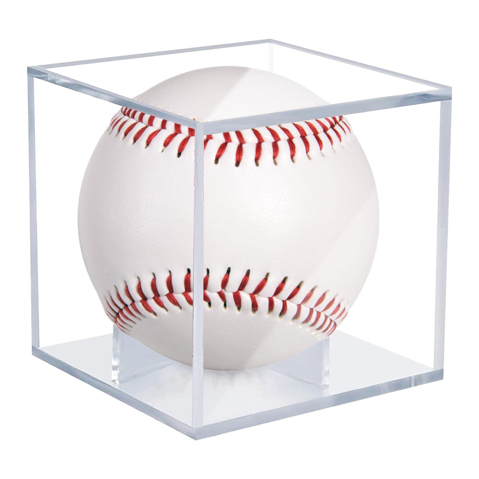 XGZ Clear Acrylic Baseball Display Case - Protective Memorabilia Storage Box for Baseballs, Collectibles & Sports Keepsakes | Perfect for Showcasing Autographed Balls, Trophy Displays & Home Decor