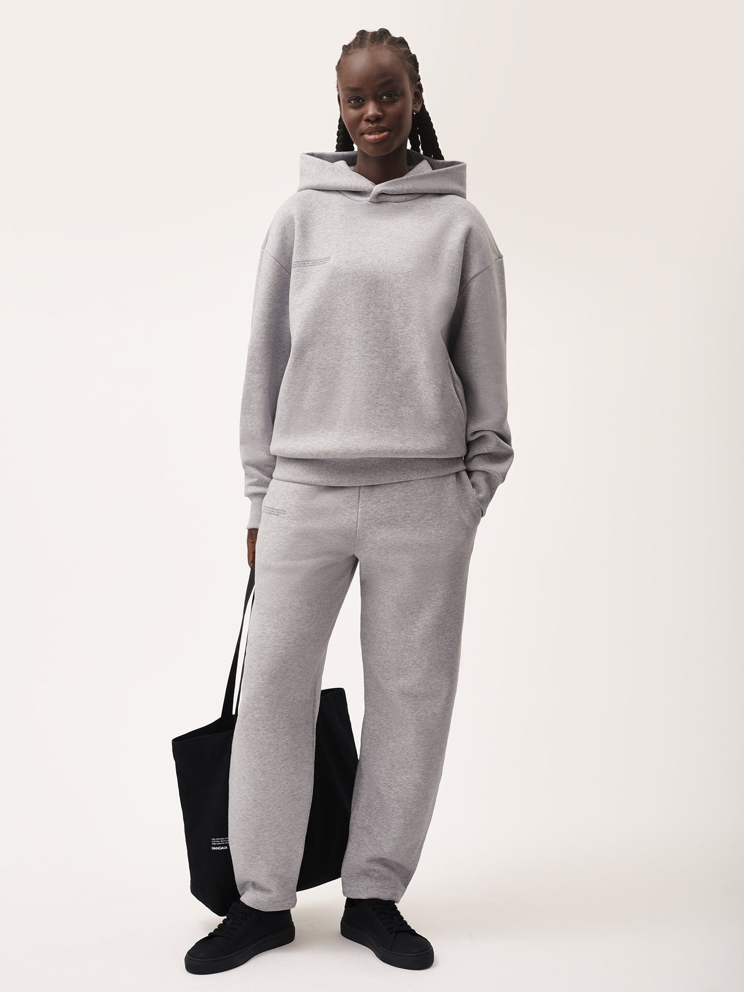 Women's DNA Barrel Leg Track Pants - Grey Marl | Comfortable Athletic Joggers for Running, Yoga & Lounge Wear
