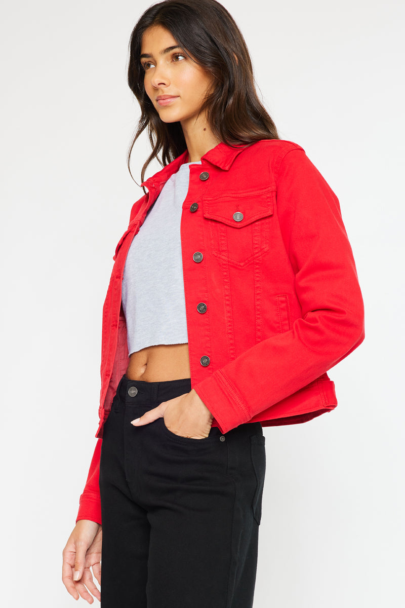 Stylish Tulip Color Jacket for Women - Lightweight Waterproof Windbreaker with Hood - Perfect for Hiking, Travel & Outdoor Activities
