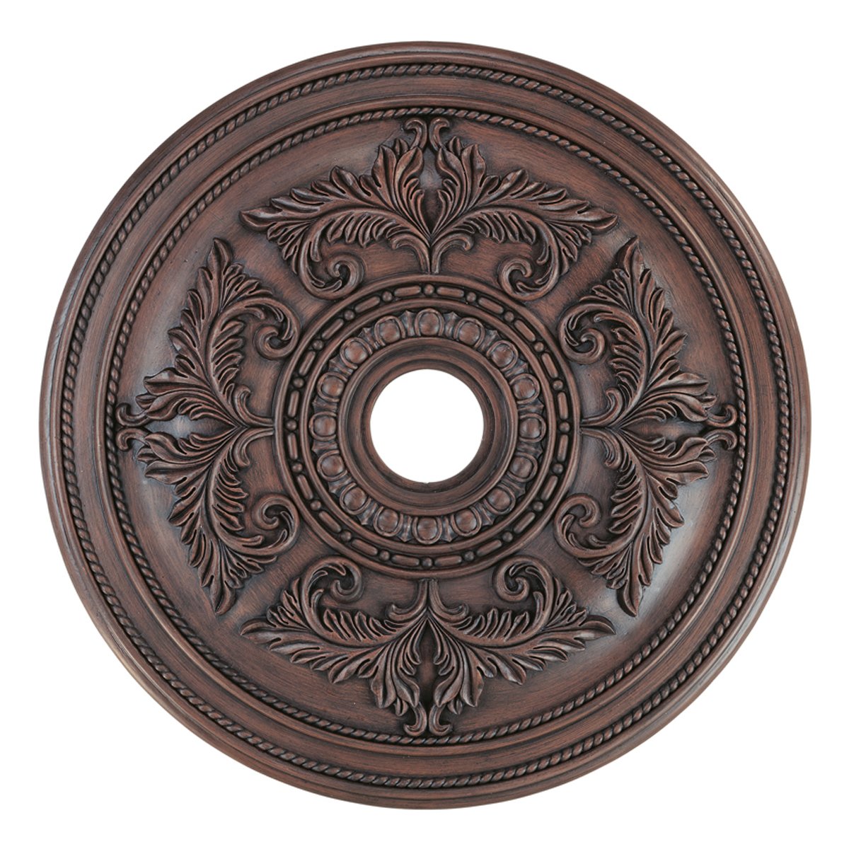 Livex Lighting 8210-58 Imperial Bronze Ceiling Medallion - Elegant Home Decor for Dining Rooms, Living Rooms & Entryways