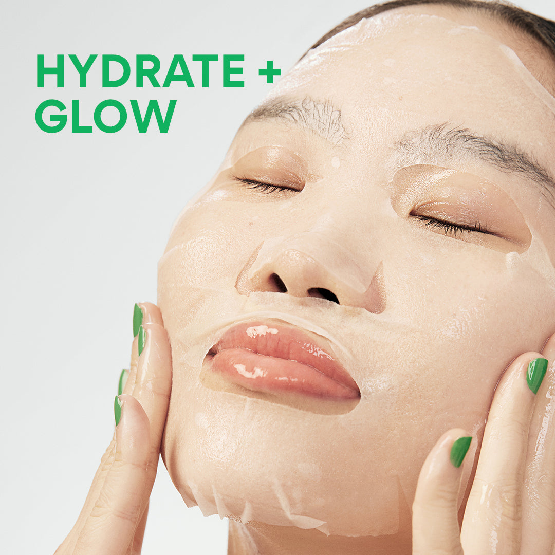 10-Piece Hydrating Energy Sheet Mask Set - Korean Skincare for Glowing Skin | Perfect for Spa Night, Travel & Self-Care Routine