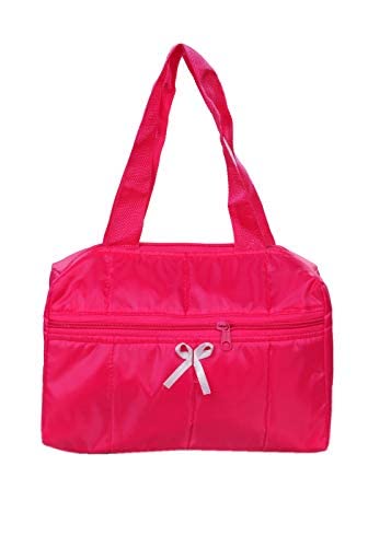 SuneshCreation Women's Casual Nylon Shoulder Bag - Lightweight Travel Handbag for Women, Pink | Perfect for Work, Shopping & Daily Use