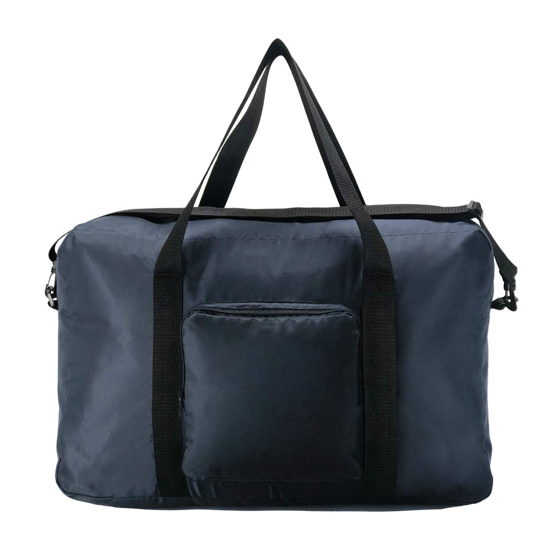 HOLYLUCK Foldable Travel Duffel Bag for Women & Men - Lightweight Gym Bag, Carry-On Luggage, Sports Equipment Storage - Navy Blue | Perfect for Workouts, Weekend Trips & Outdoor Adventures