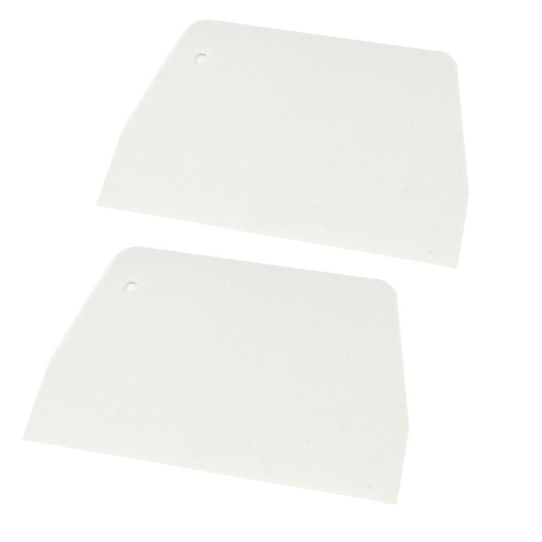uxcell Plastic Pizza Dough Pastry Cutter Scraper - 2 Pack Kitchen Baking Tools for Cake, Bread & Cookies - Ideal for Home Bakers & Professional Chefs