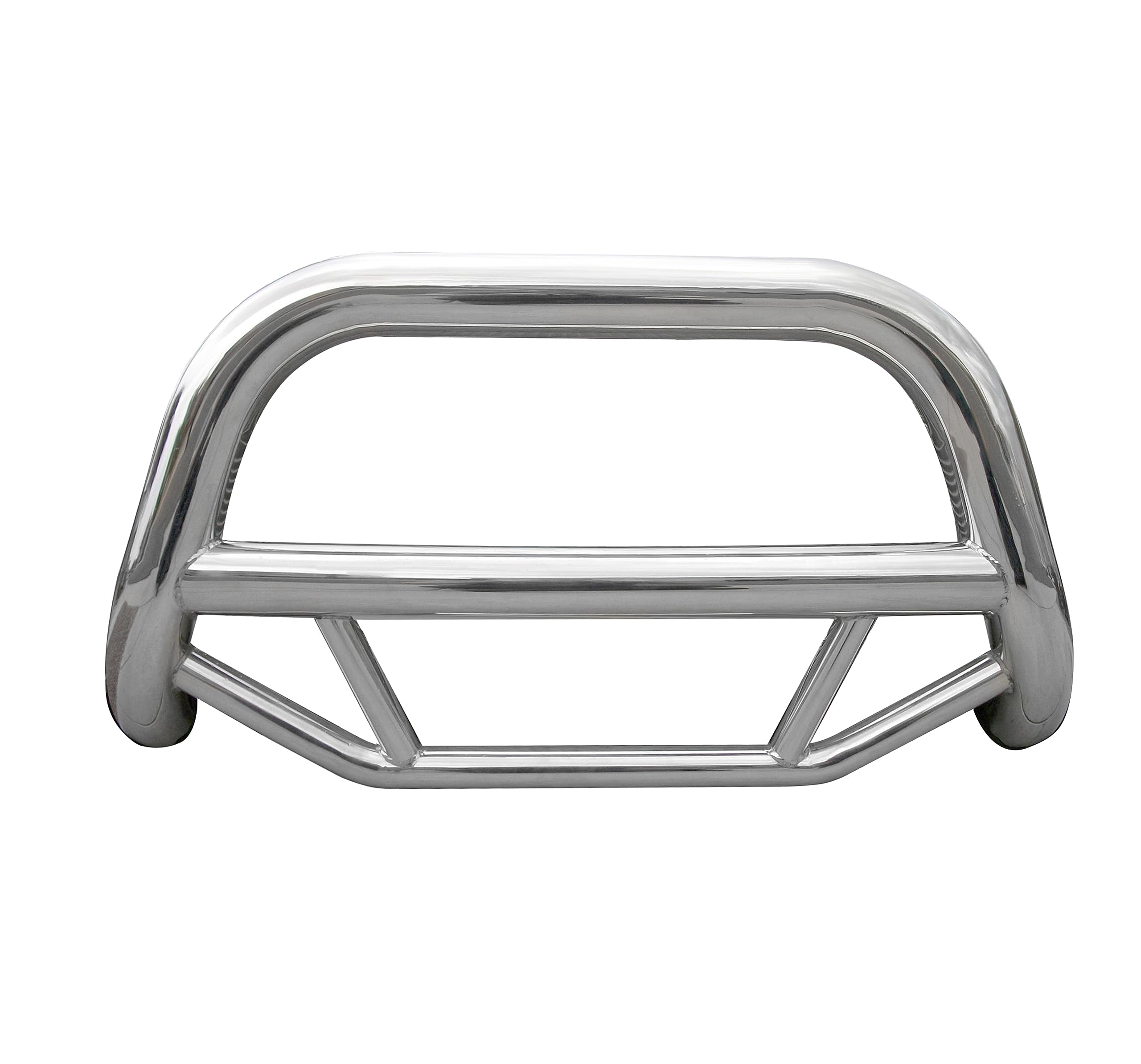 Black Horse Stainless Steel Max Bull Bar with No Skid Plate for 2020-2022 Toyota Highlander | Heavy Duty Front Bumper Guard for Off-Road & Truck Protection