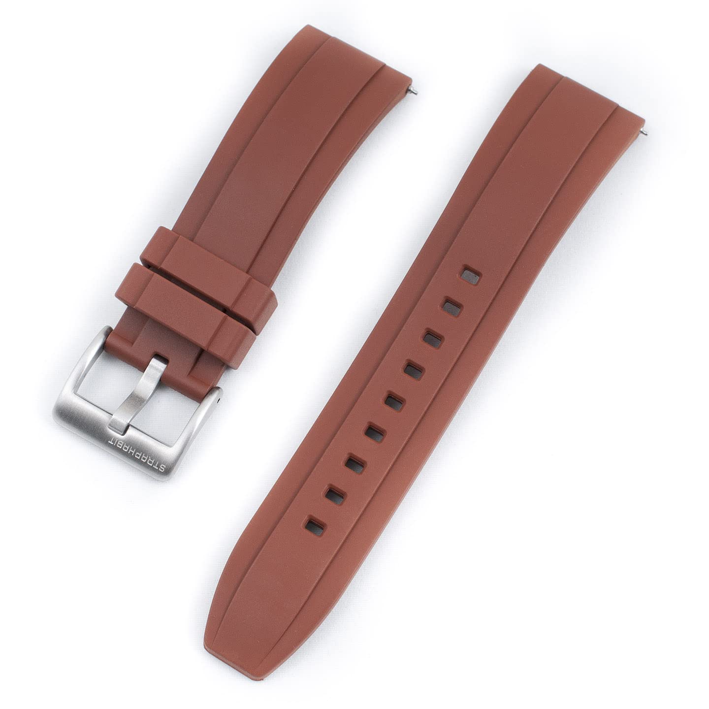 Quick Release FKM Rubber Watch Band - 20mm, 22mm, 24mm - Durable & Comfortable Replacement Strap for Men & Women - Perfect for Sports, Swimming & Everyday Wear