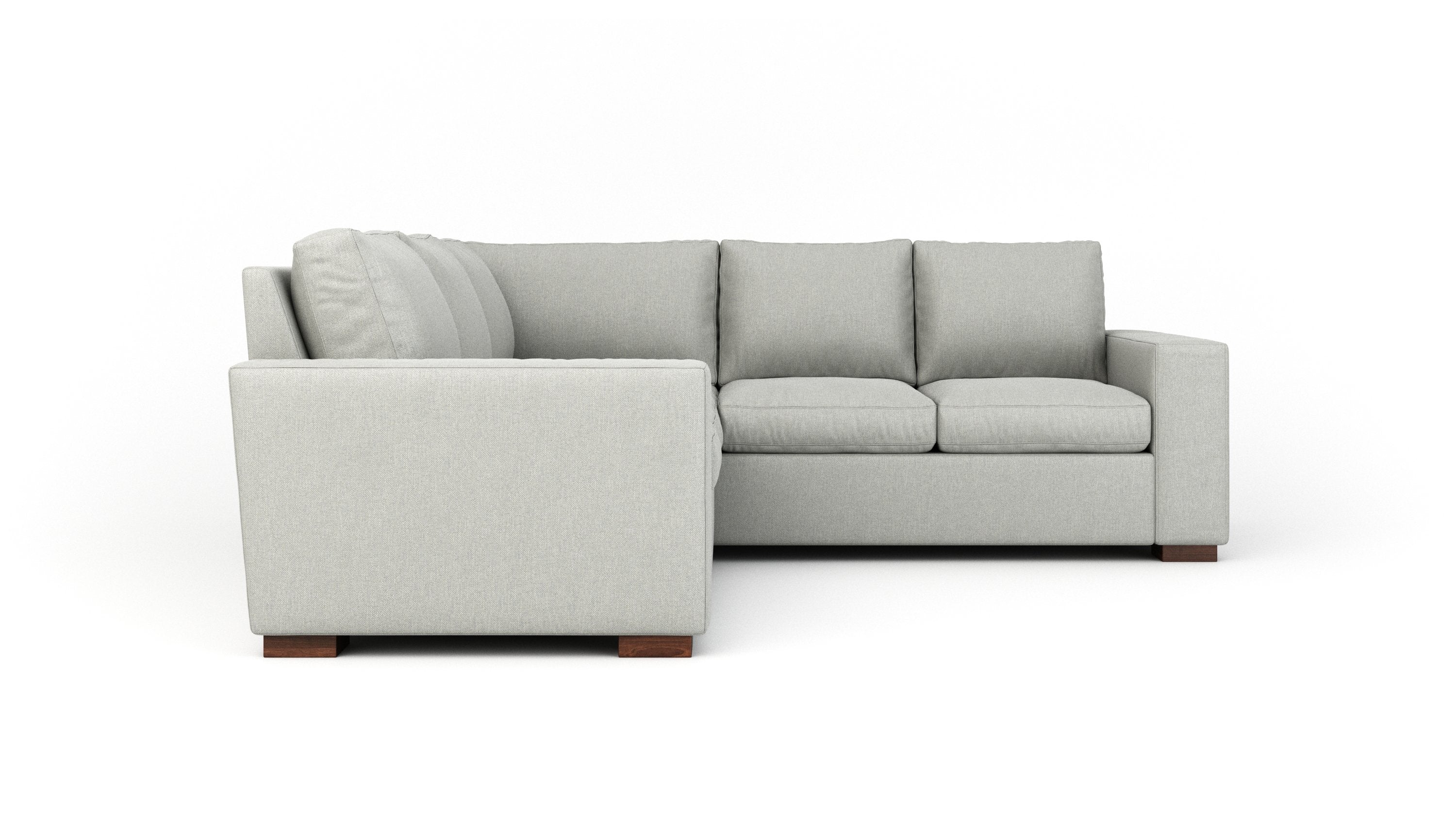 Extra Deep Couch Potato Sectional Sofa - Ultra Comfortable Lounge & Relaxation for Living Room, Family Room, or Home Theater