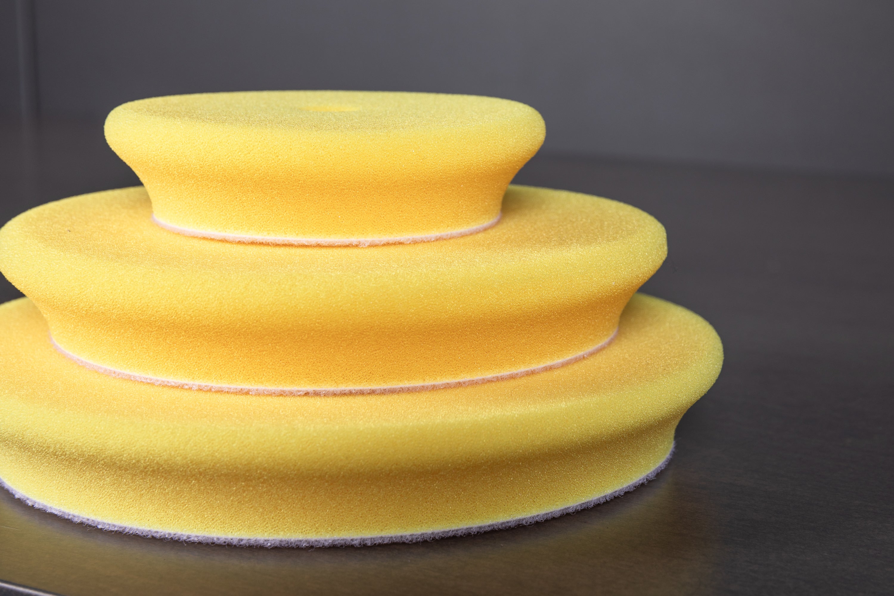 RUPES D-A Yellow Fine Foam Polishing Pad for Car Detailing & Paint Correction – Perfect for Automotive Buffing & Polishing