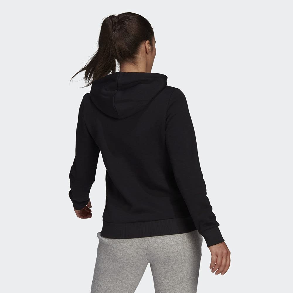 Adidas Women's Essentials Logo Fleece Hoodie - Soft Warm Pullover Sweatshirt for Casual Wear, Gym & Outdoor Activities